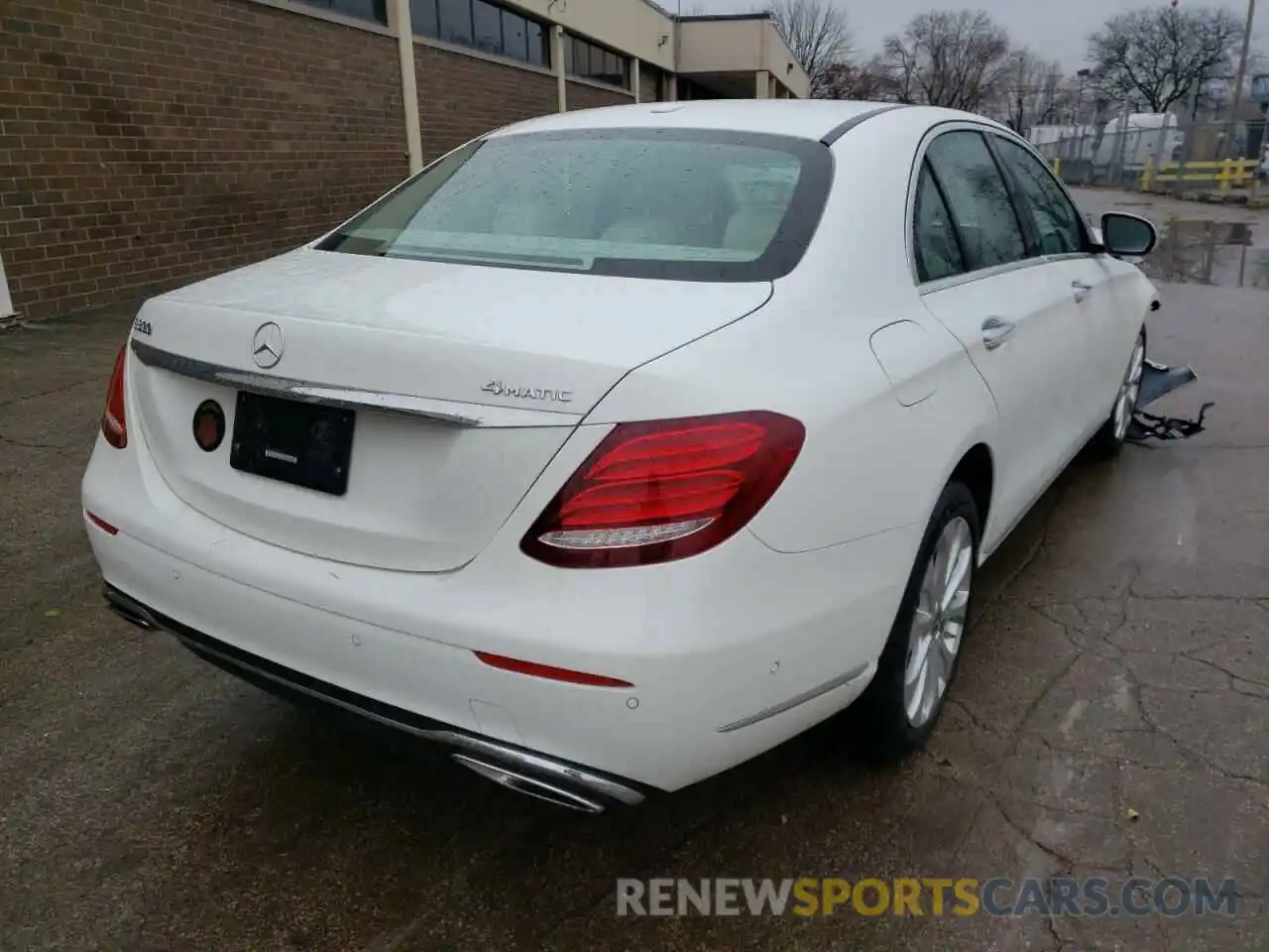 4 Photograph of a damaged car WDDZF4KB8KA551677 MERCEDES-BENZ E-CLASS 2019