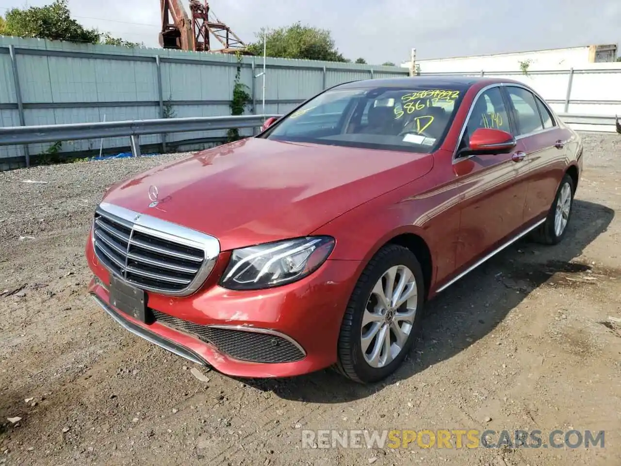 2 Photograph of a damaged car WDDZF4KB8KA586123 MERCEDES-BENZ E-CLASS 2019