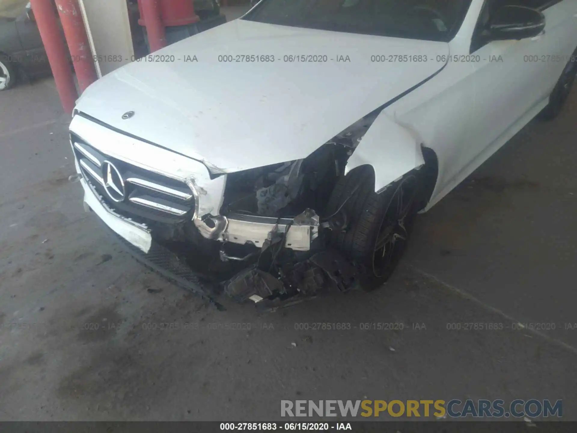 6 Photograph of a damaged car WDDZF4KB9KA555205 MERCEDES-BENZ E-CLASS 2019