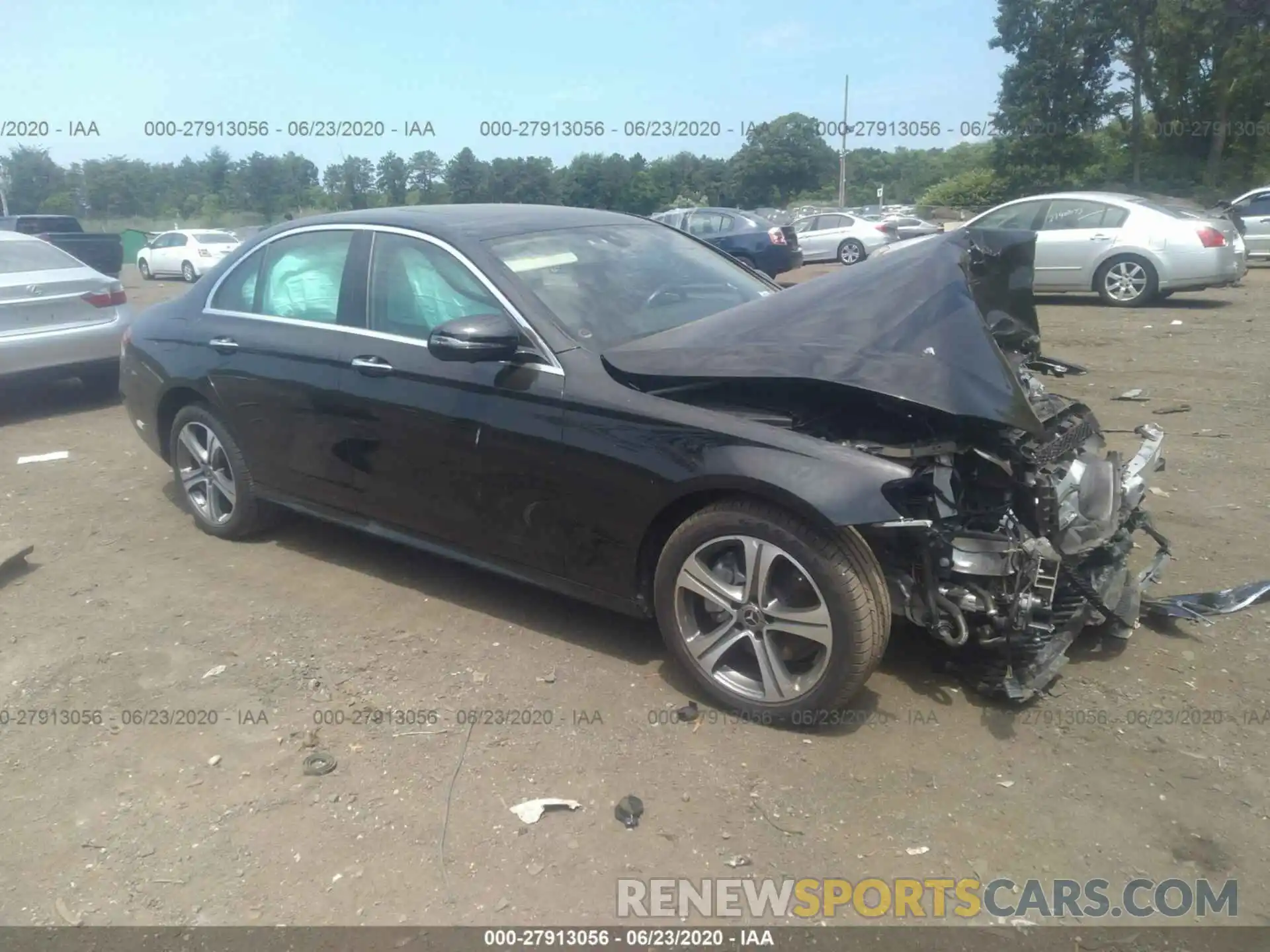 1 Photograph of a damaged car WDDZF4KB9KA570836 MERCEDES-BENZ E-CLASS 2019