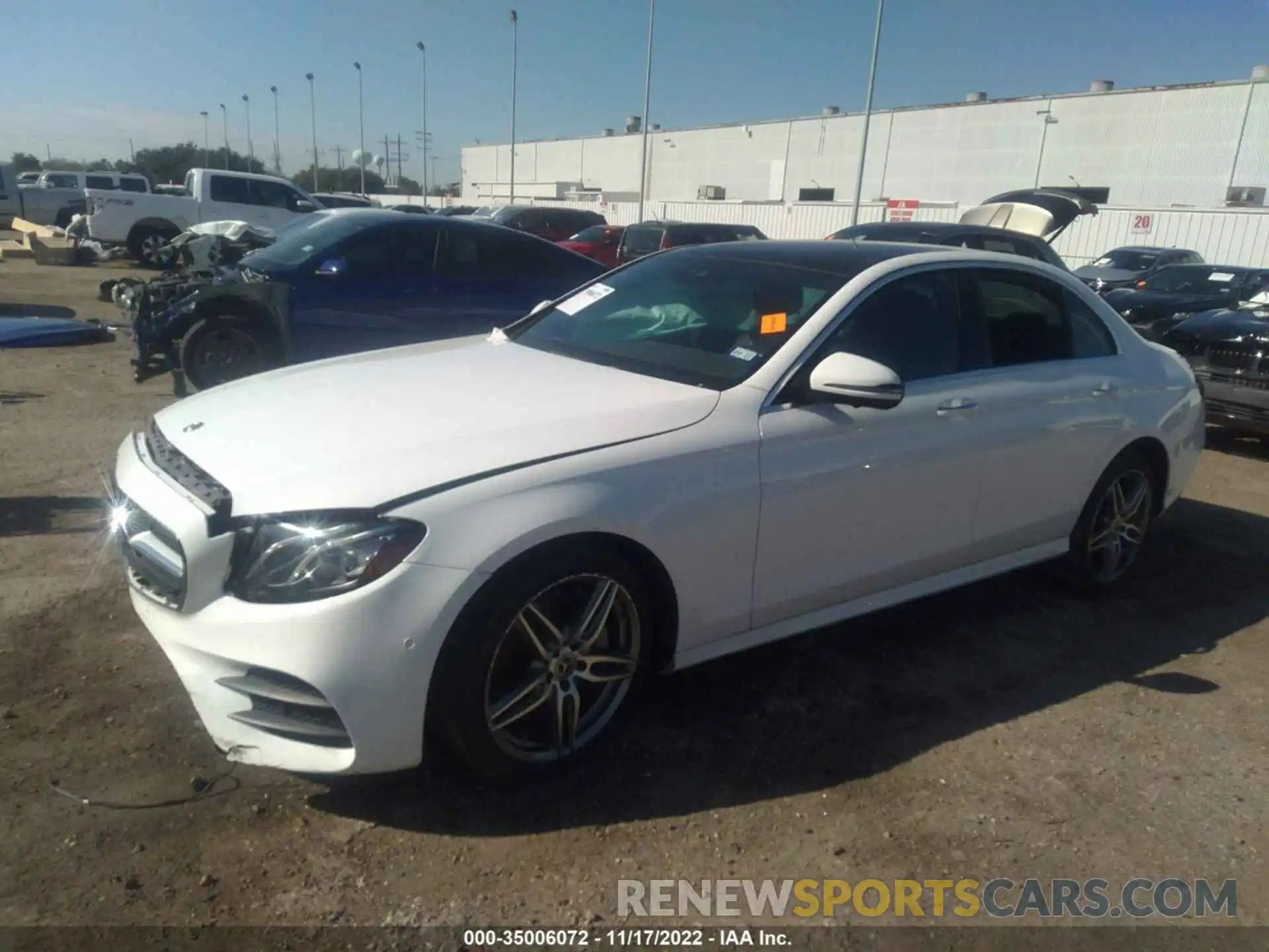 2 Photograph of a damaged car WDDZF4KB9KA596062 MERCEDES-BENZ E-CLASS 2019