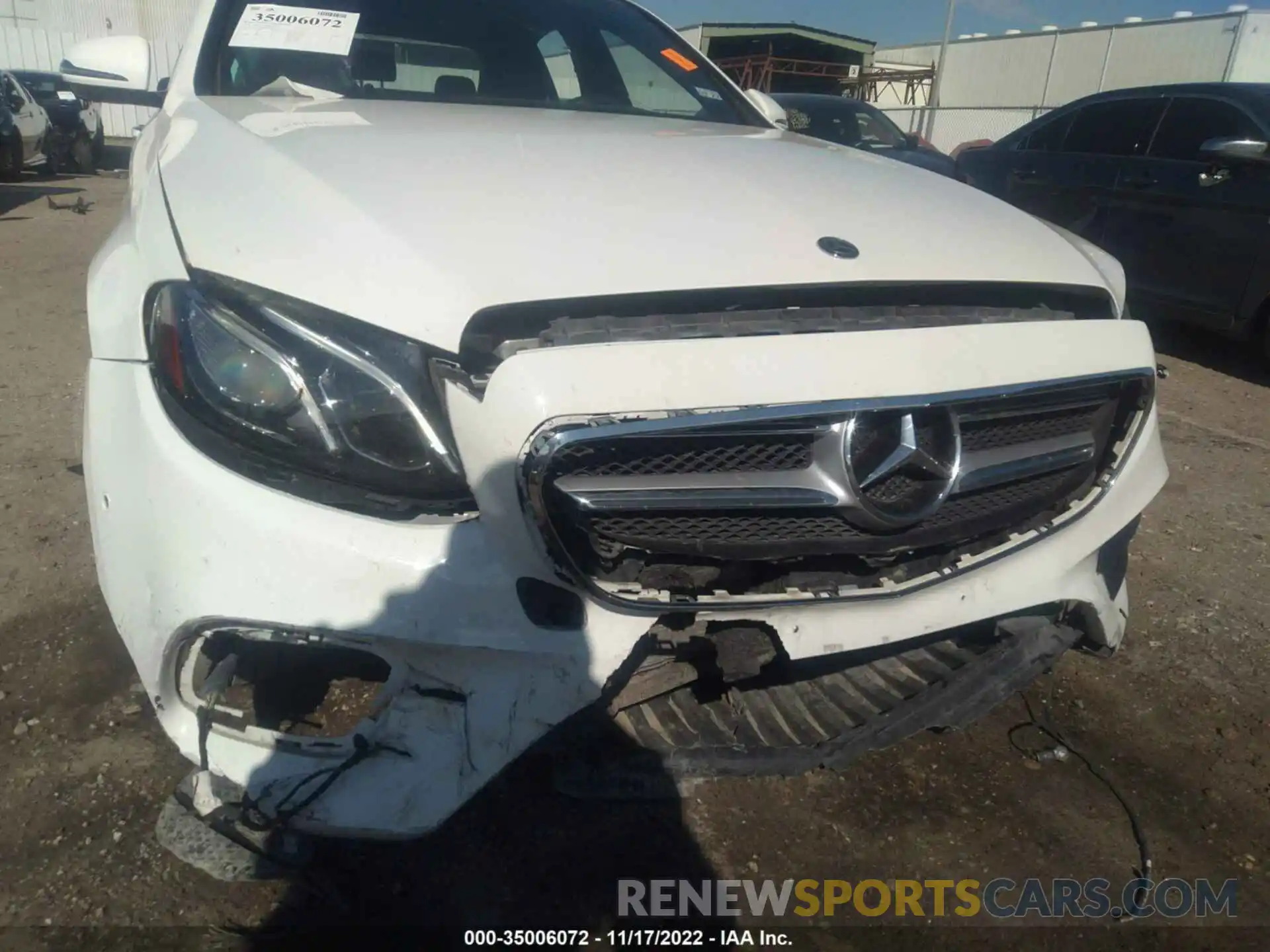 6 Photograph of a damaged car WDDZF4KB9KA596062 MERCEDES-BENZ E-CLASS 2019