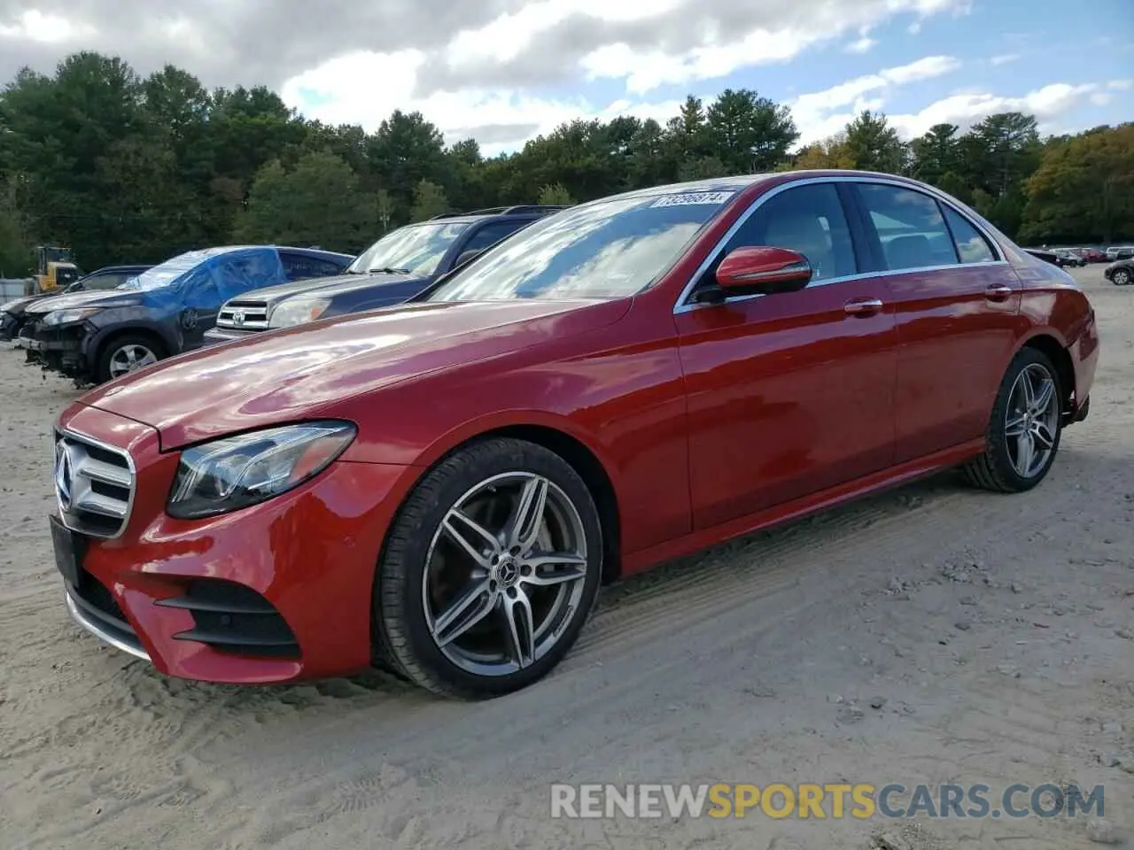 1 Photograph of a damaged car WDDZF4KB9KA621803 MERCEDES-BENZ E-CLASS 2019