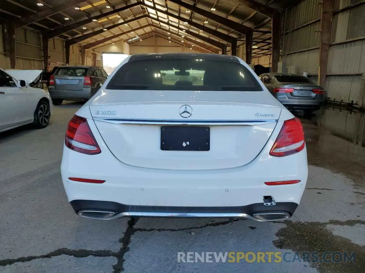 6 Photograph of a damaged car WDDZF4KBXKA556380 MERCEDES-BENZ E-CLASS 2019