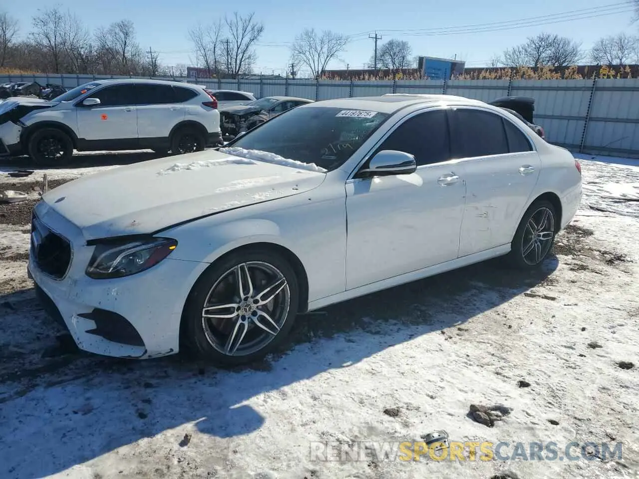 1 Photograph of a damaged car WDDZF4KBXKA621518 MERCEDES-BENZ E-CLASS 2019