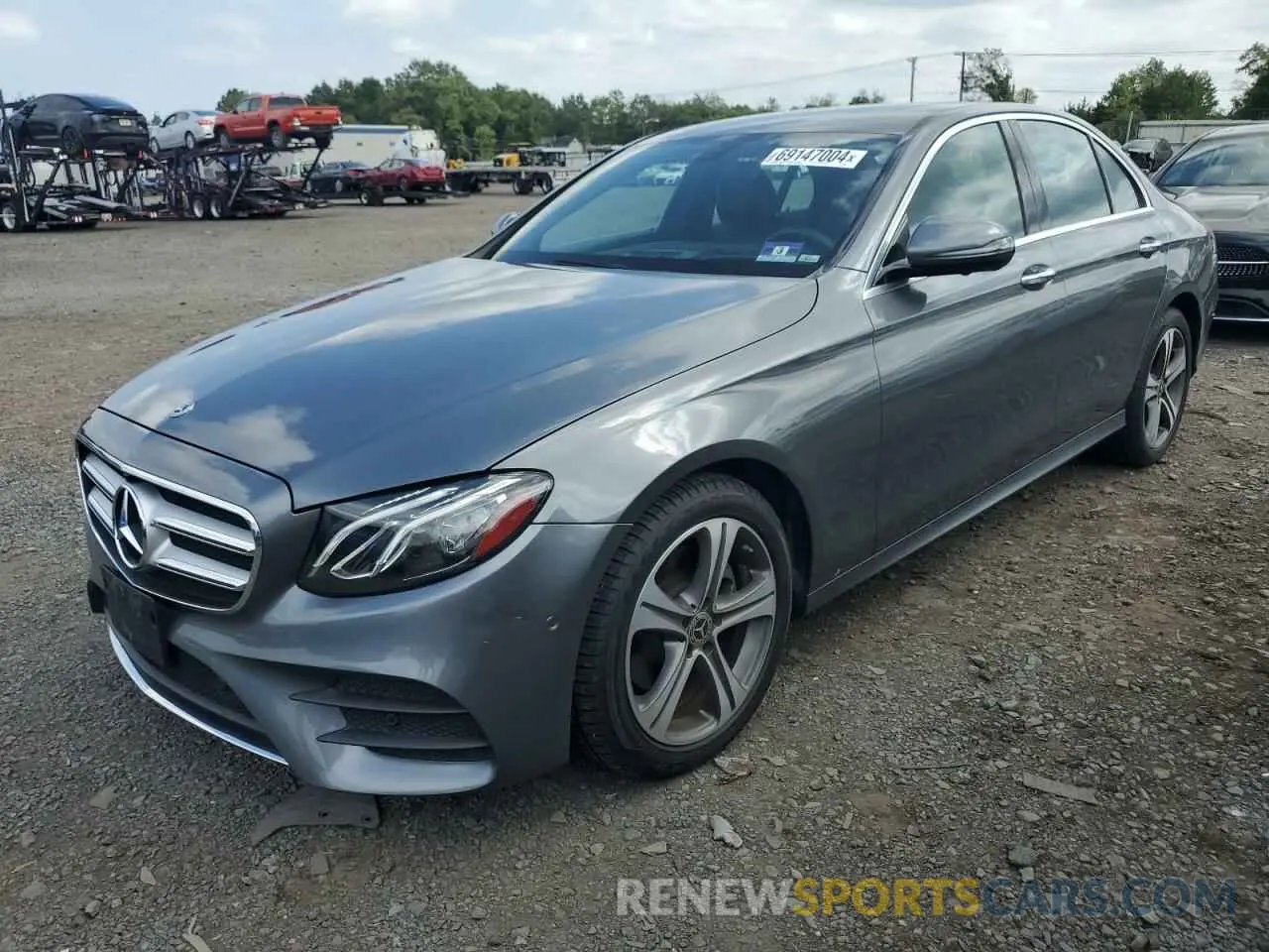 1 Photograph of a damaged car WDDZF4KBXKA630820 MERCEDES-BENZ E-CLASS 2019