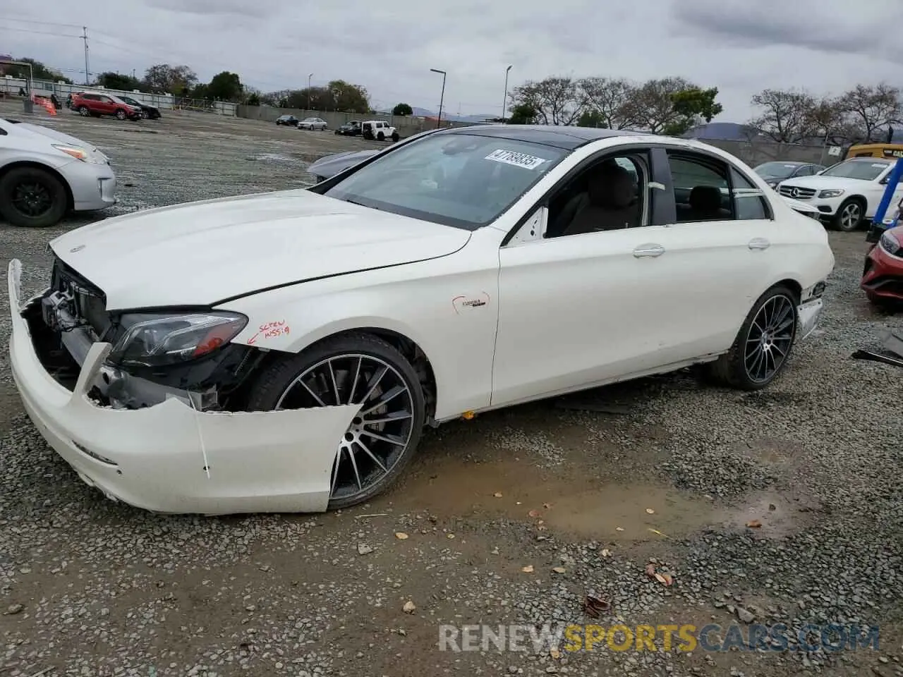 1 Photograph of a damaged car WDDZF6BB0KA574110 MERCEDES-BENZ E-CLASS 2019