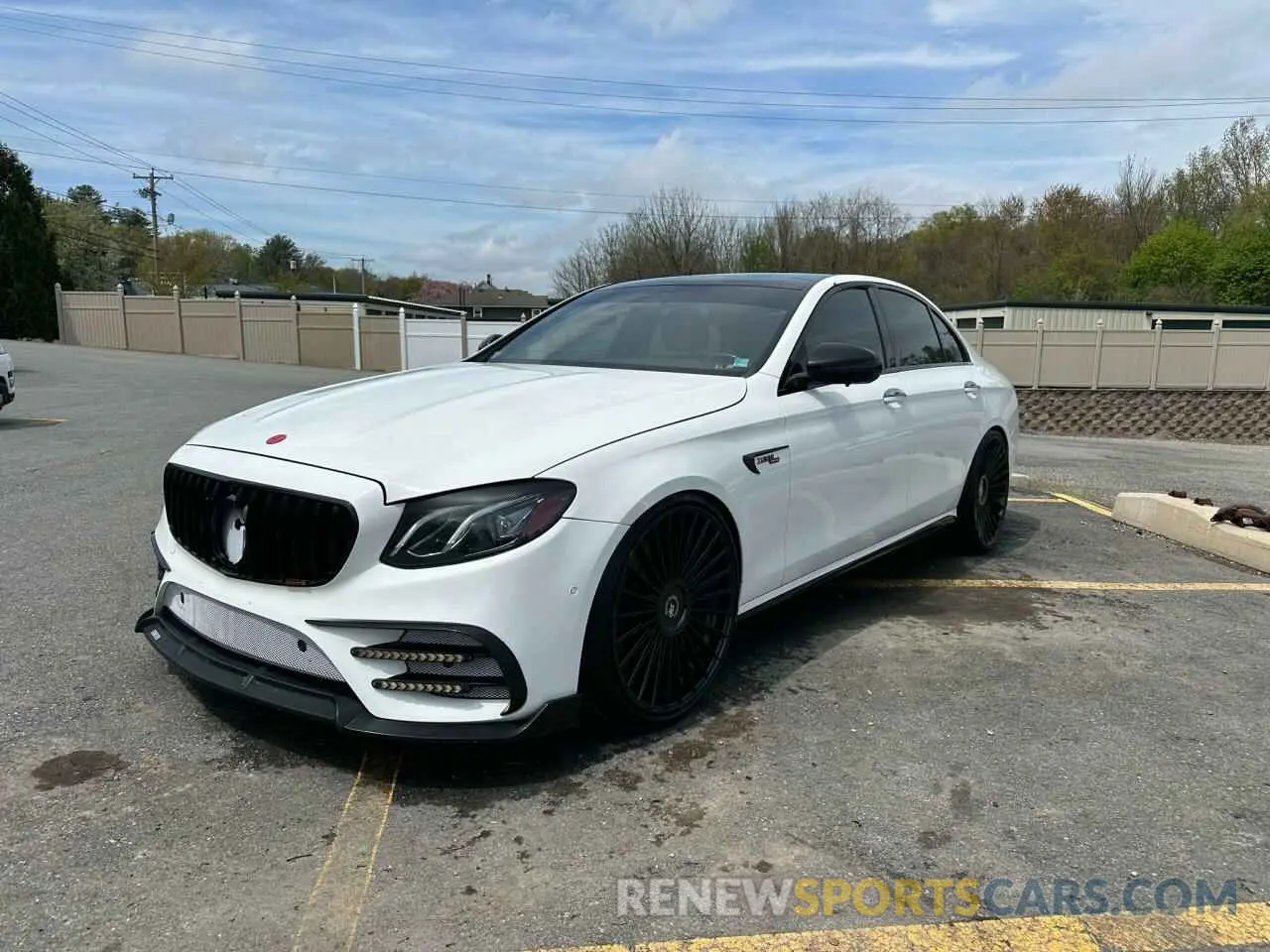 1 Photograph of a damaged car WDDZF6BB7KA589865 MERCEDES-BENZ E-CLASS 2019