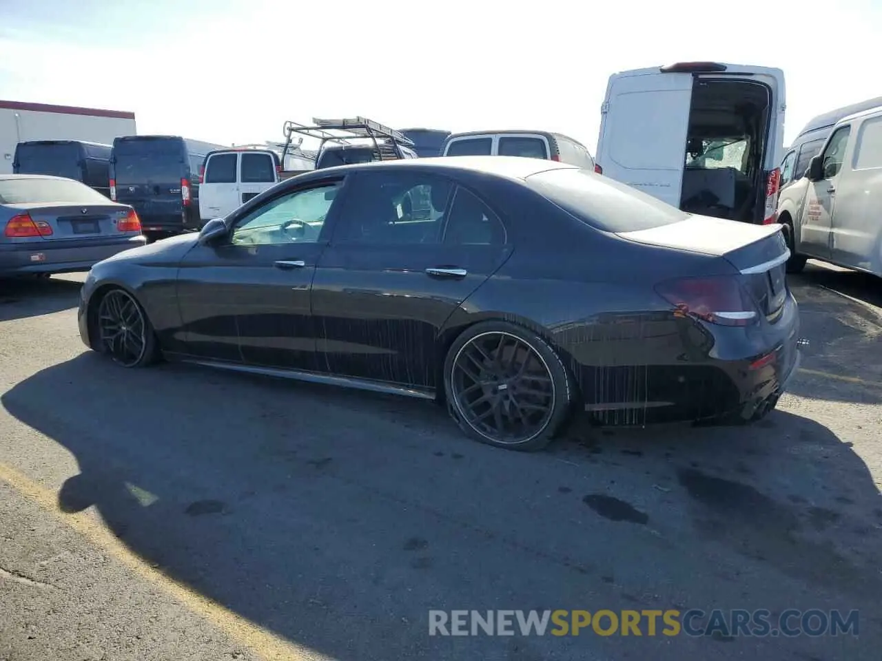 2 Photograph of a damaged car WDDZF6BBXKA656183 MERCEDES-BENZ E-CLASS 2019