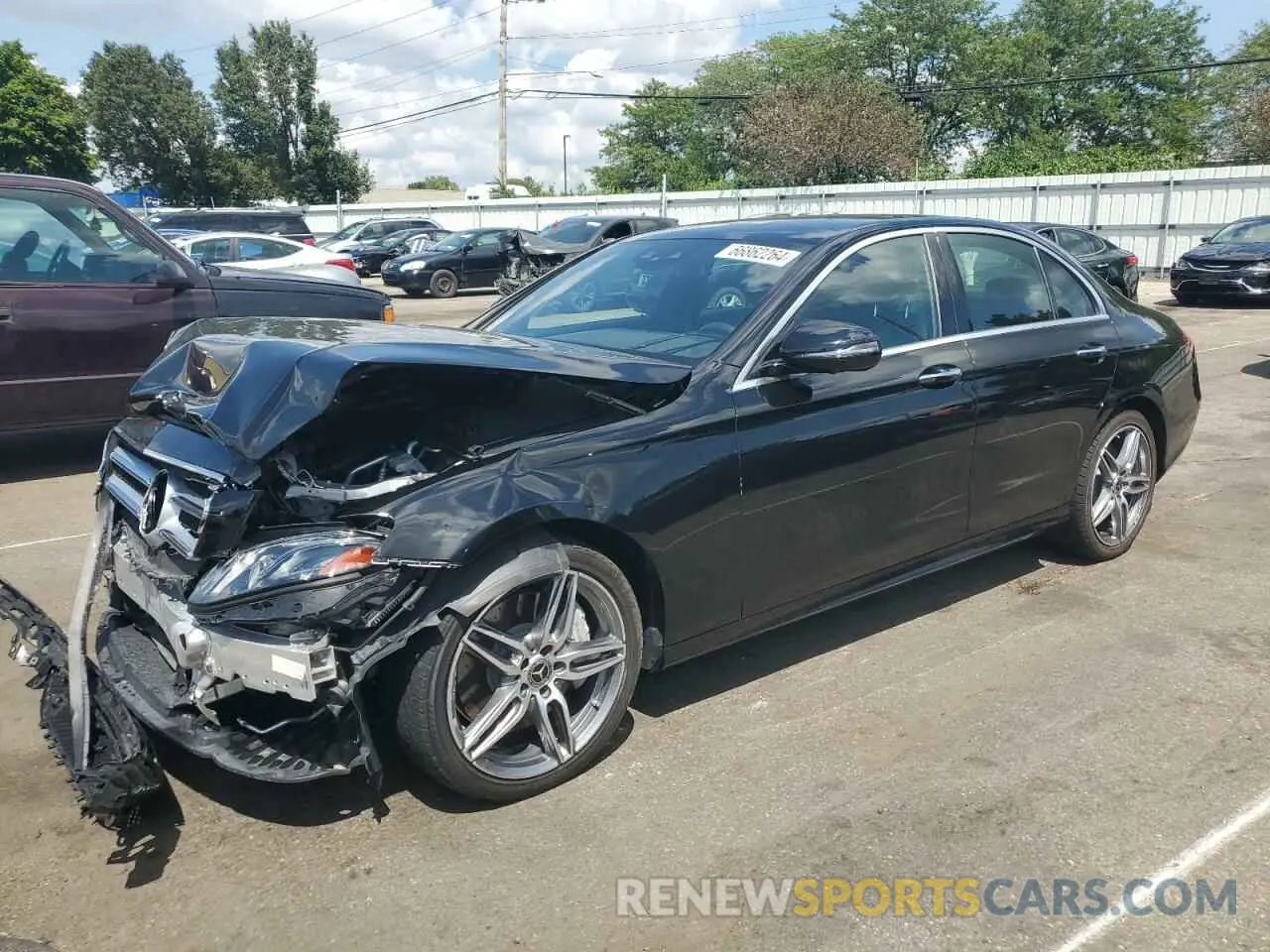 1 Photograph of a damaged car WDDZF6JB0KA669865 MERCEDES-BENZ E-CLASS 2019