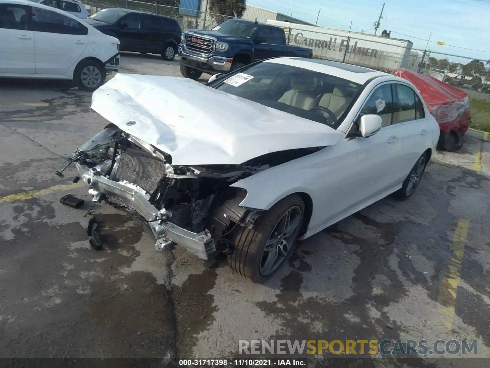 2 Photograph of a damaged car WDDZF6JB4KA491488 MERCEDES-BENZ E-CLASS 2019