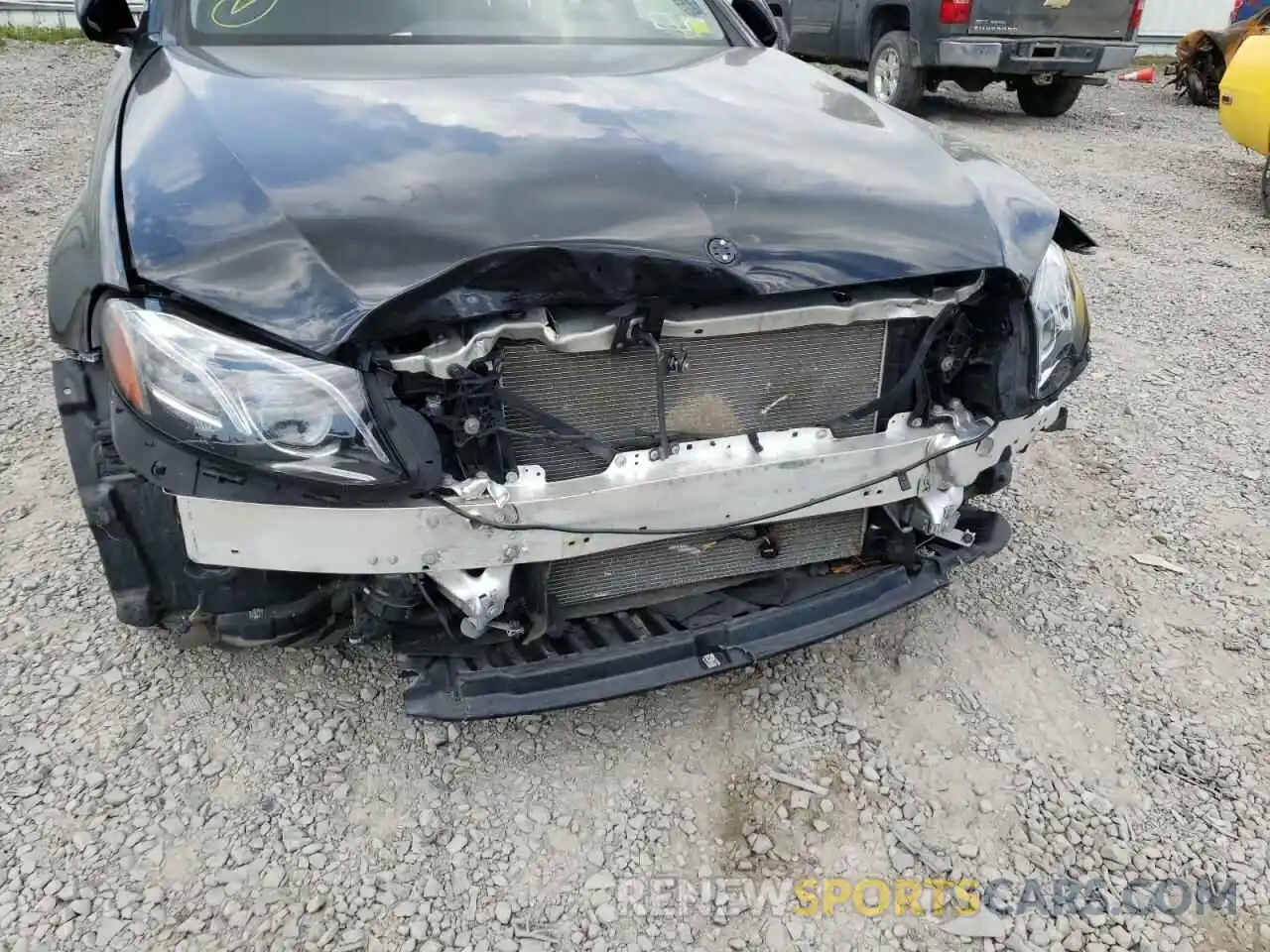 9 Photograph of a damaged car WDDZF6JB4KA562916 MERCEDES-BENZ E-CLASS 2019