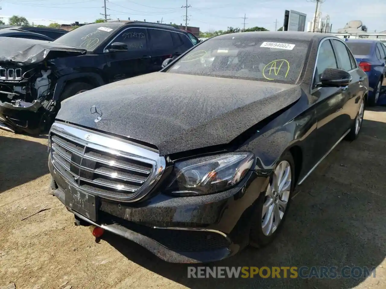 2 Photograph of a damaged car WDDZF6JB5KA636117 MERCEDES-BENZ E-CLASS 2019