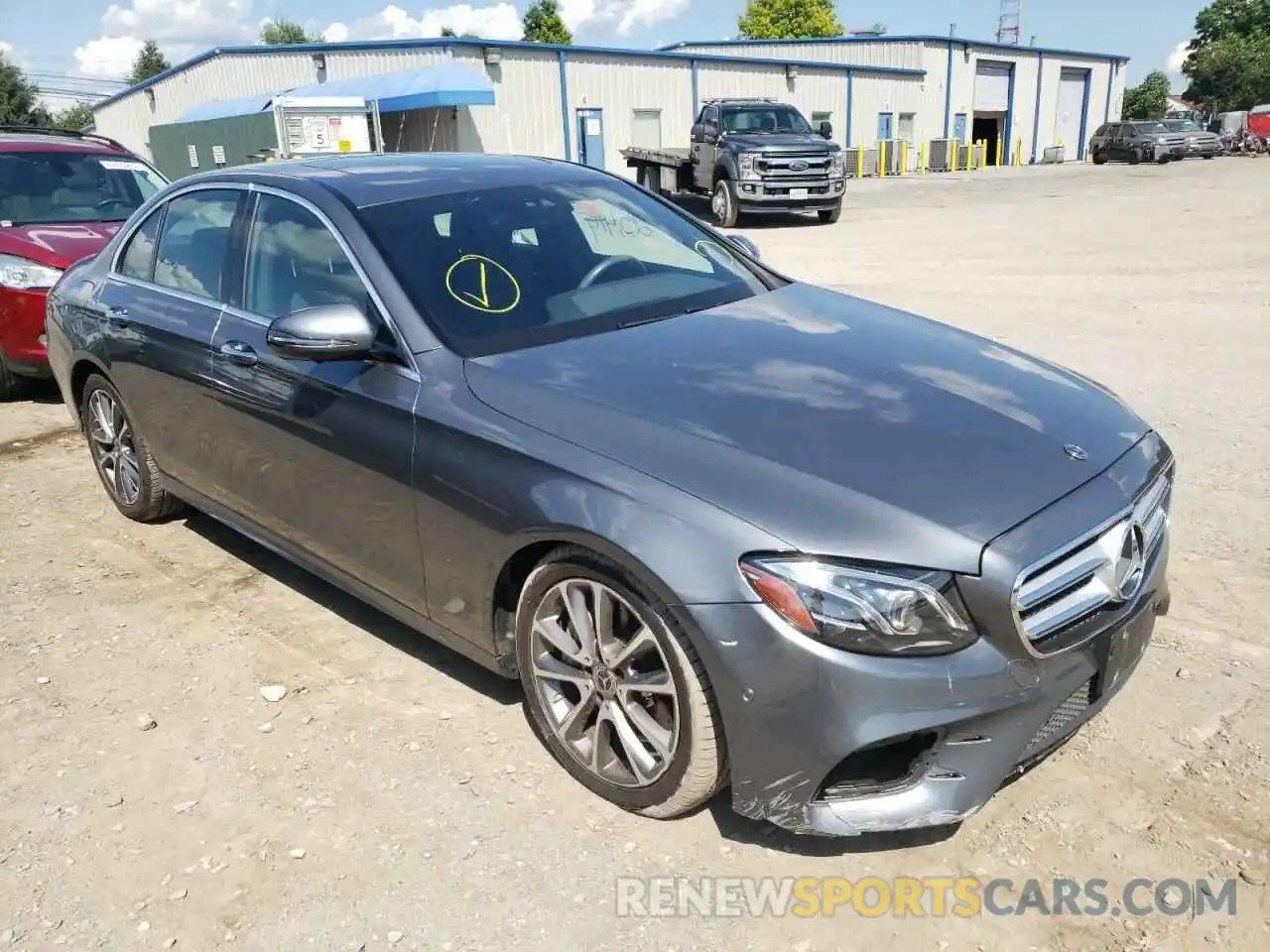 1 Photograph of a damaged car WDDZF6JB6KA492366 MERCEDES-BENZ E-CLASS 2019