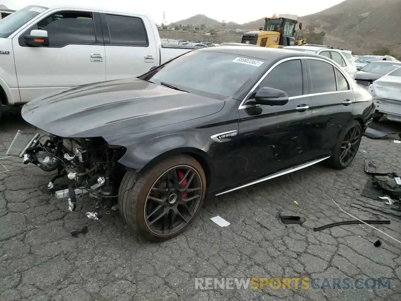 1 Photograph of a damaged car WDDZF8KB7KA561432 MERCEDES-BENZ E-CLASS 2019