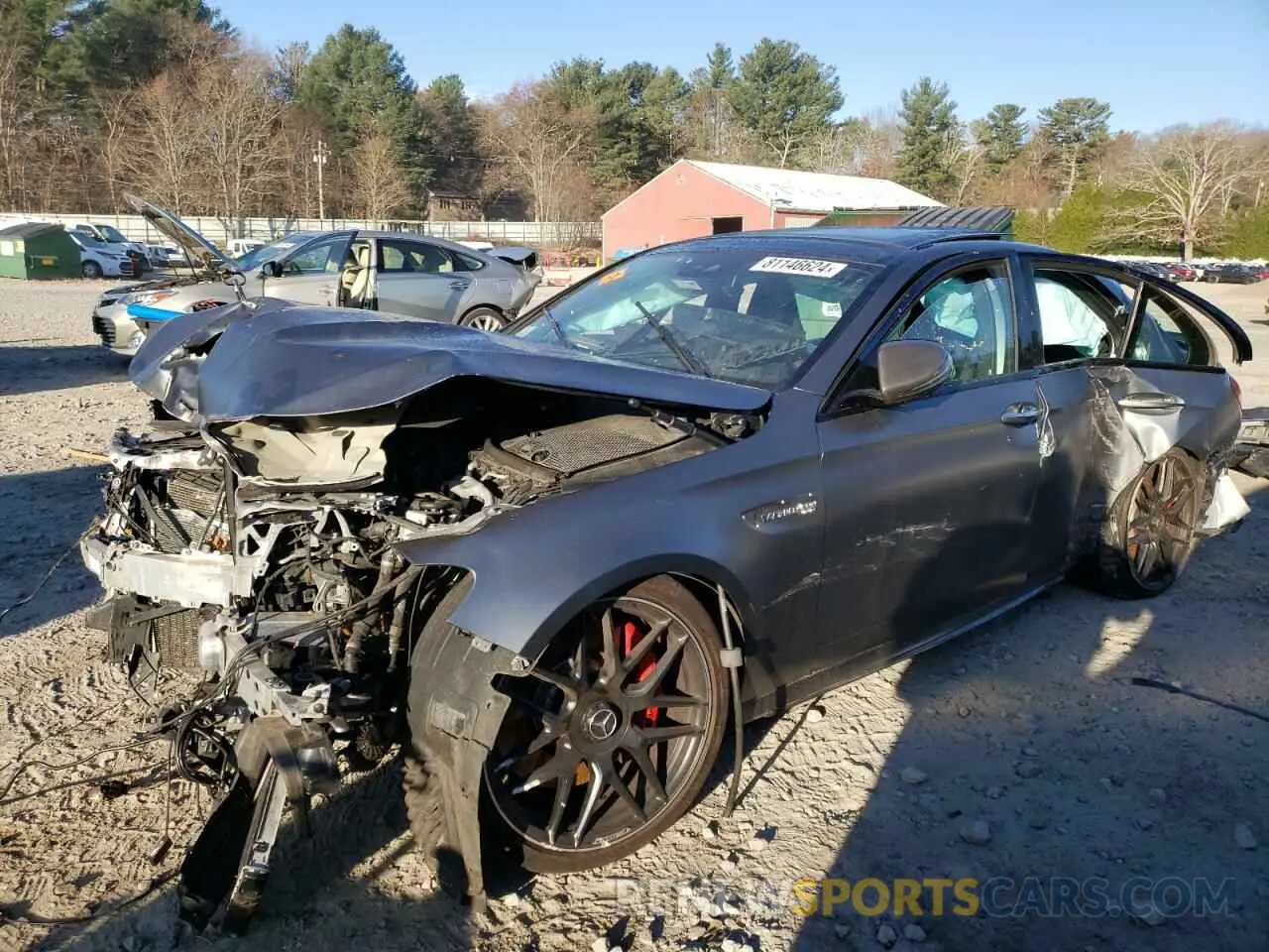 1 Photograph of a damaged car WDDZF8KB9KA505458 MERCEDES-BENZ E-CLASS 2019