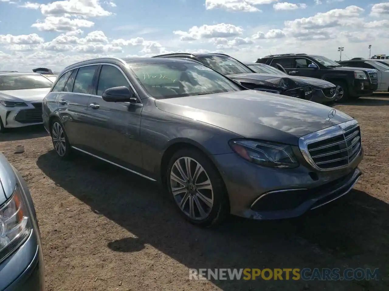 1 Photograph of a damaged car WDDZH6JB2KA613212 MERCEDES-BENZ E-CLASS 2019