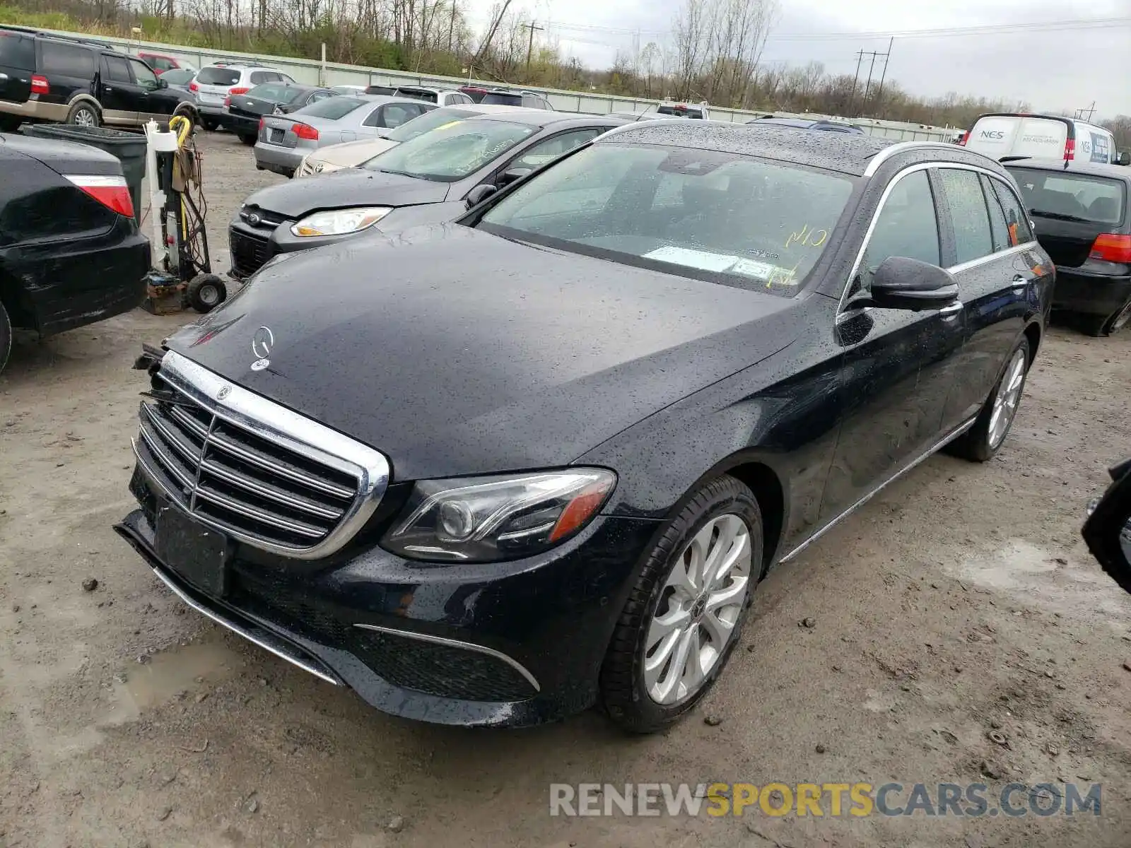 2 Photograph of a damaged car WDDZH6JB7KA666553 MERCEDES-BENZ E CLASS 2019