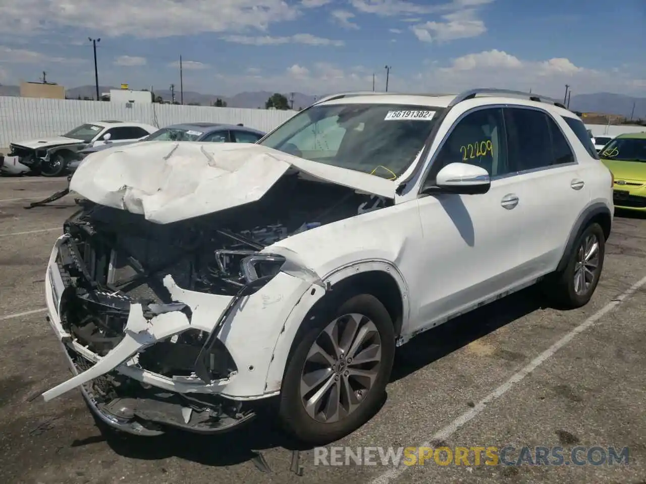 2 Photograph of a damaged car 4JGFB4KB1LA075035 MERCEDES-BENZ E-CLASS 2020