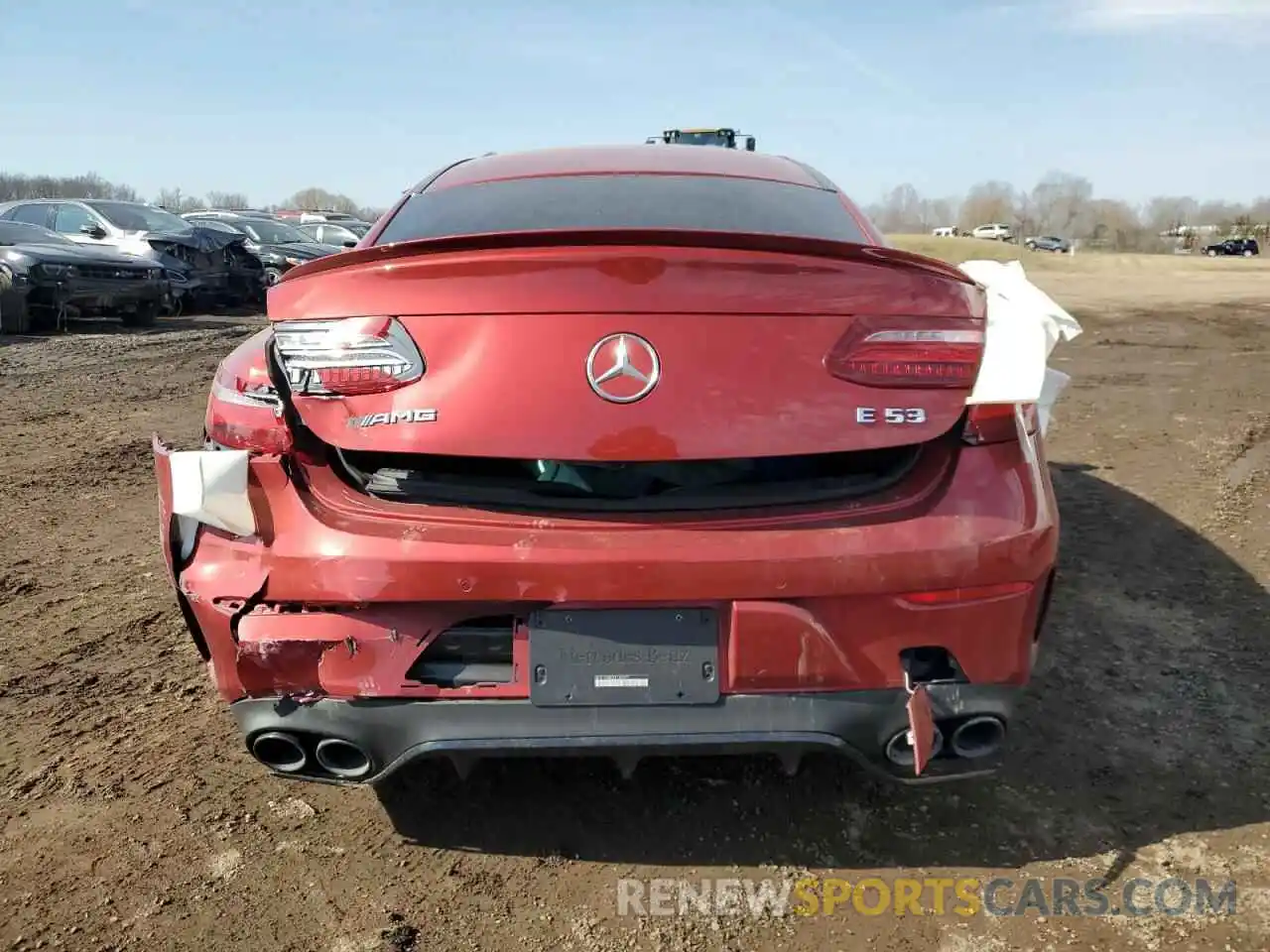 6 Photograph of a damaged car W1K1J6BB7LF142677 MERCEDES-BENZ E-CLASS 2020