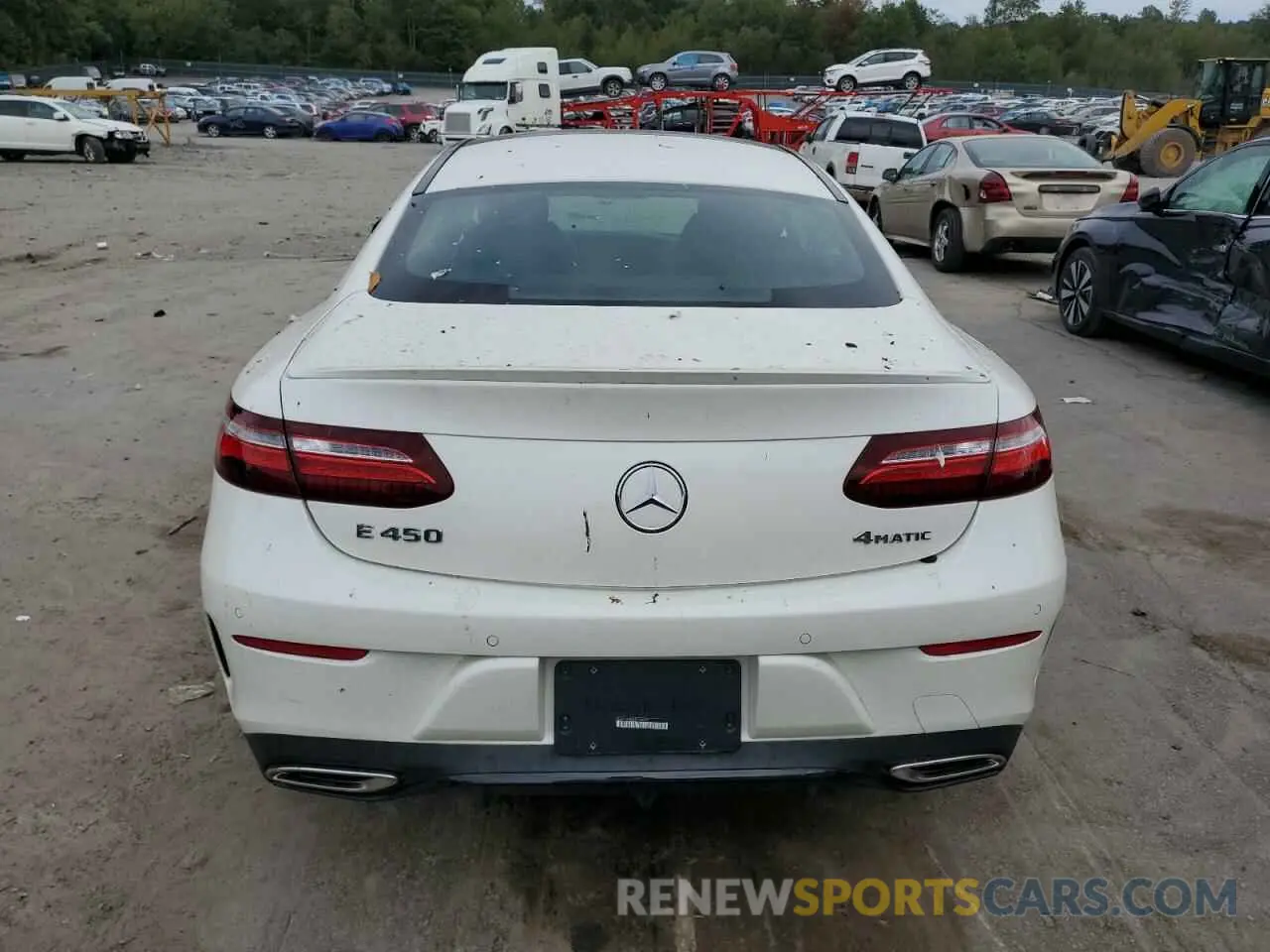 6 Photograph of a damaged car W1K1J6JB2LF133225 MERCEDES-BENZ E-CLASS 2020