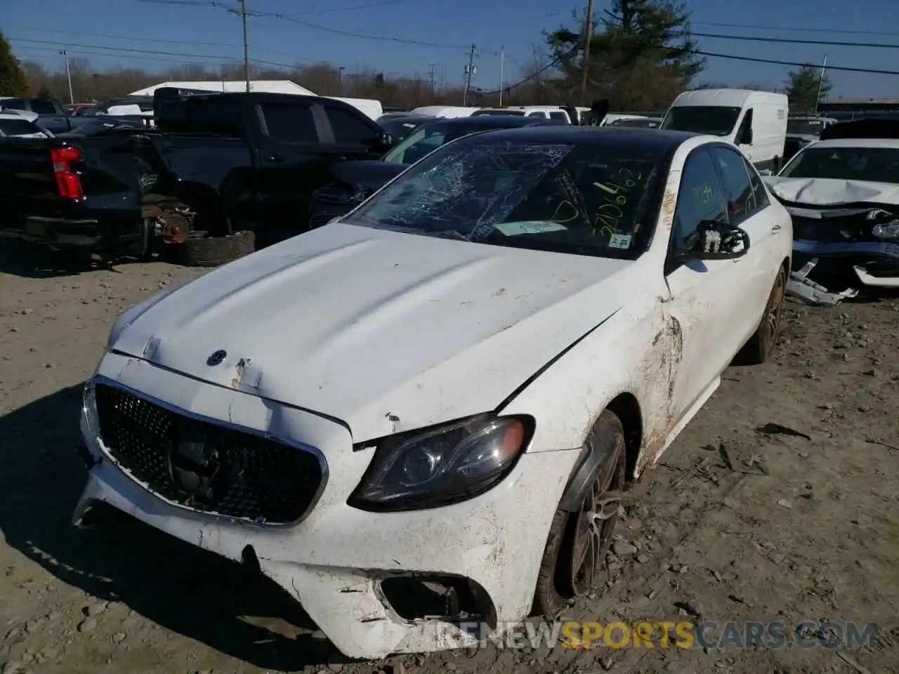 2 Photograph of a damaged car W1KZF6BB7LA773544 MERCEDES-BENZ E-CLASS 2020