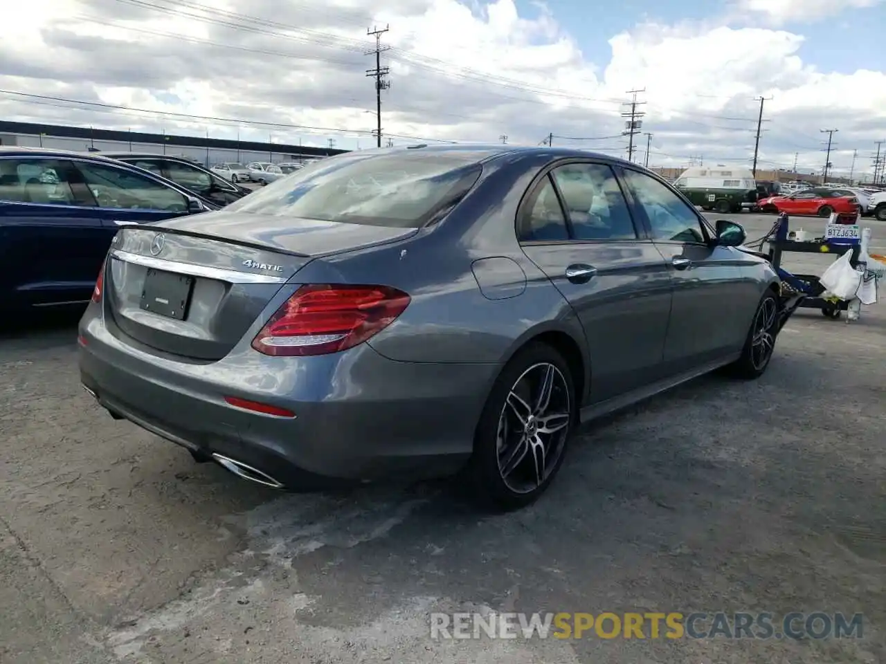 4 Photograph of a damaged car W1KZF6JB2LA808167 MERCEDES-BENZ E-CLASS 2020