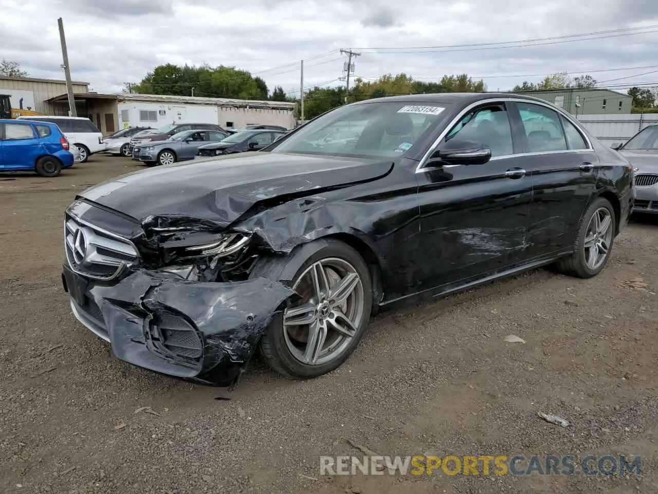 1 Photograph of a damaged car W1KZF6JB3LA764812 MERCEDES-BENZ E-CLASS 2020