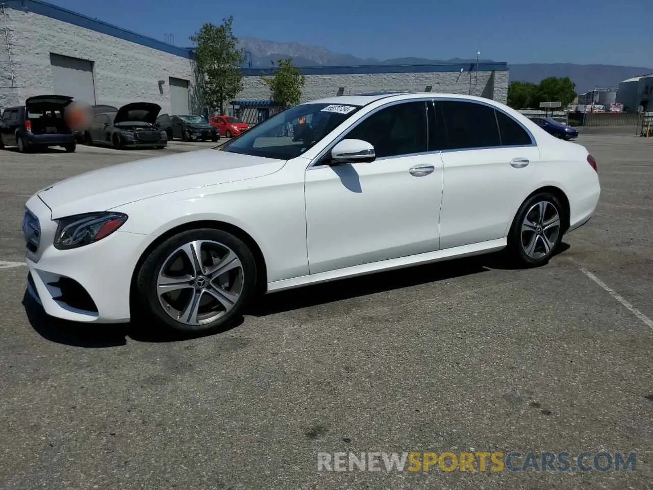 1 Photograph of a damaged car W1KZF8DB1LA826828 MERCEDES-BENZ E-CLASS 2020