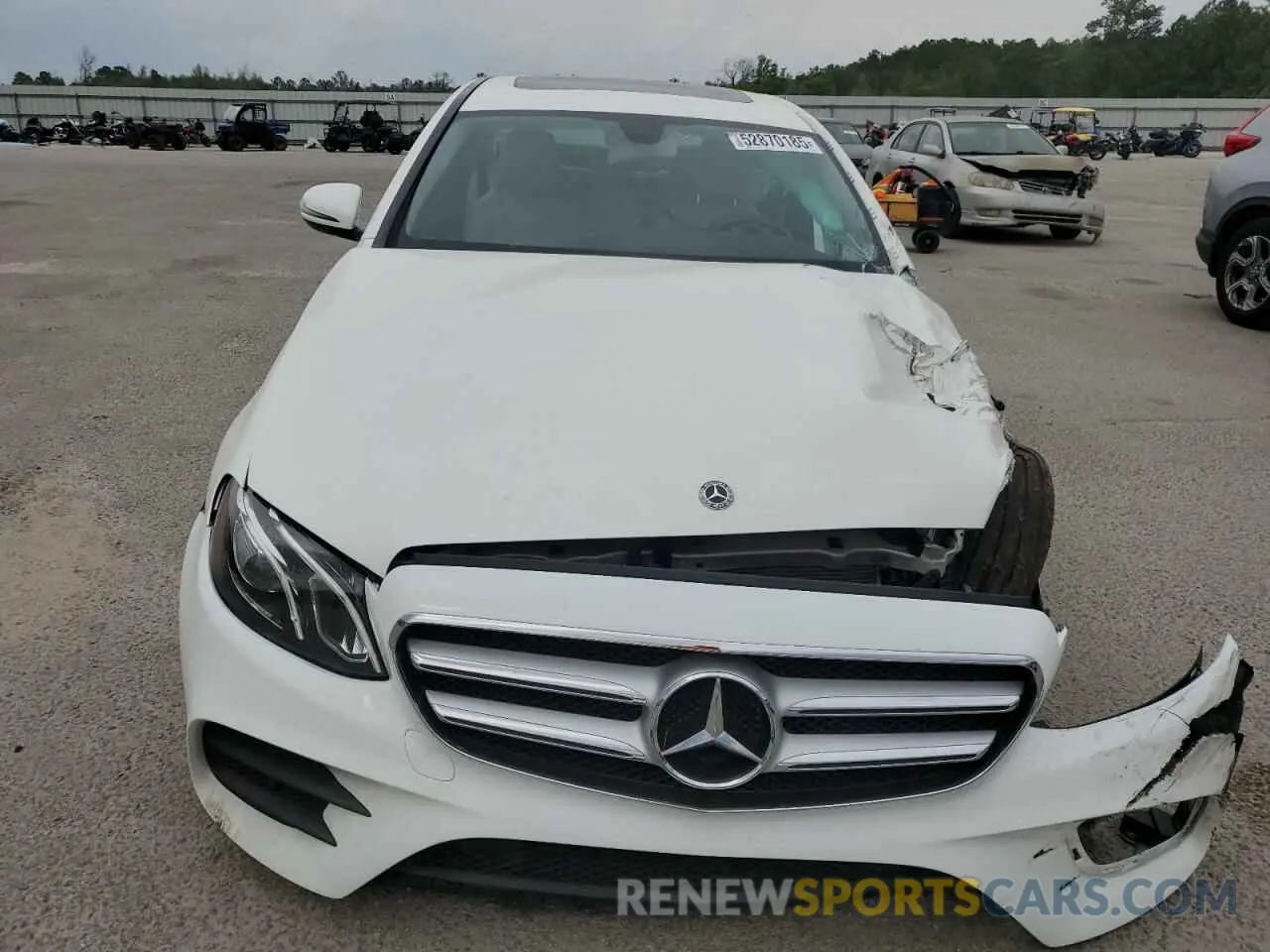 5 Photograph of a damaged car W1KZF8DB2LA764078 MERCEDES-BENZ E-CLASS 2020