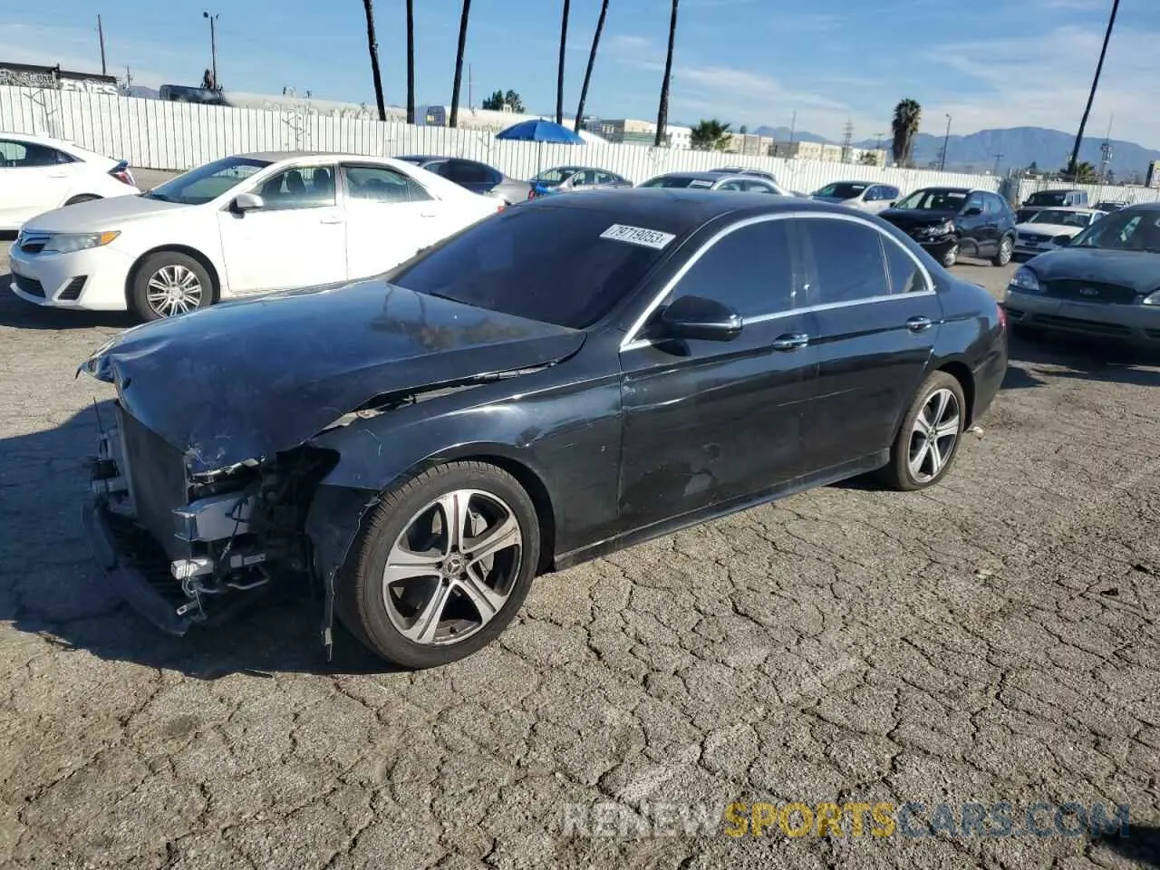 1 Photograph of a damaged car W1KZF8DB2LA846585 MERCEDES-BENZ E-CLASS 2020