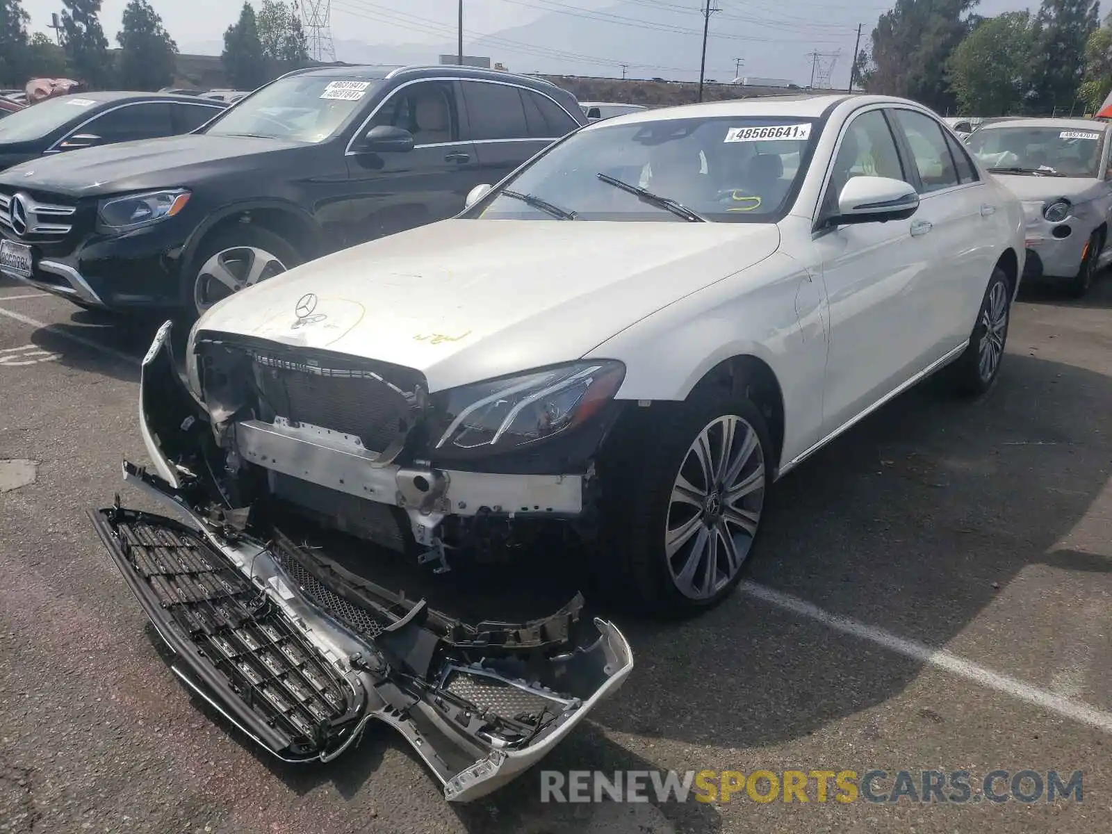 2 Photograph of a damaged car W1KZF8DB4LA766978 MERCEDES-BENZ E-CLASS 2020