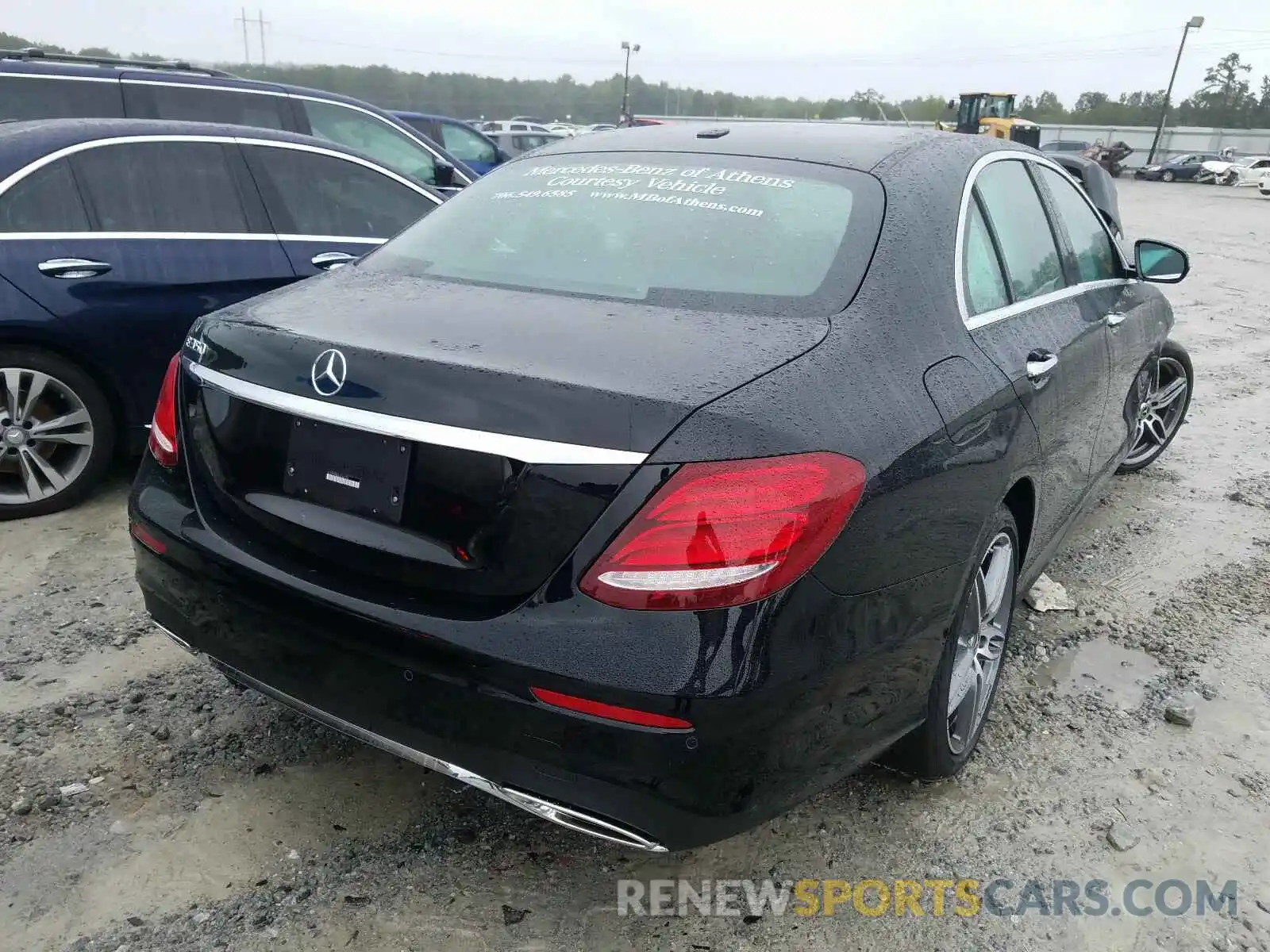 4 Photograph of a damaged car W1KZF8DB7LA760172 MERCEDES-BENZ E CLASS 2020