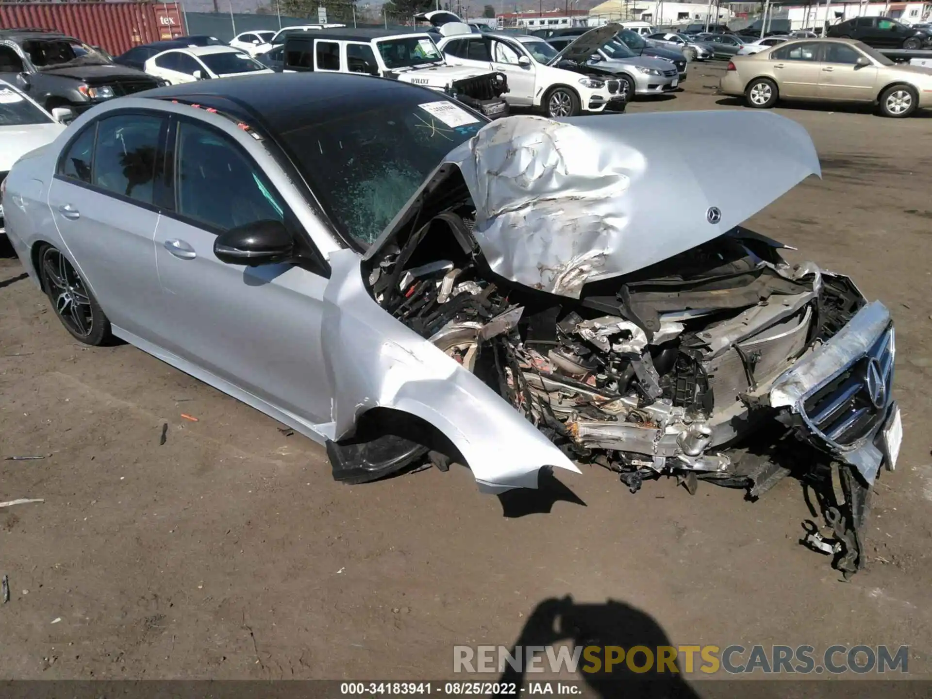 1 Photograph of a damaged car W1KZF8DBXLA817643 MERCEDES-BENZ E-CLASS 2020