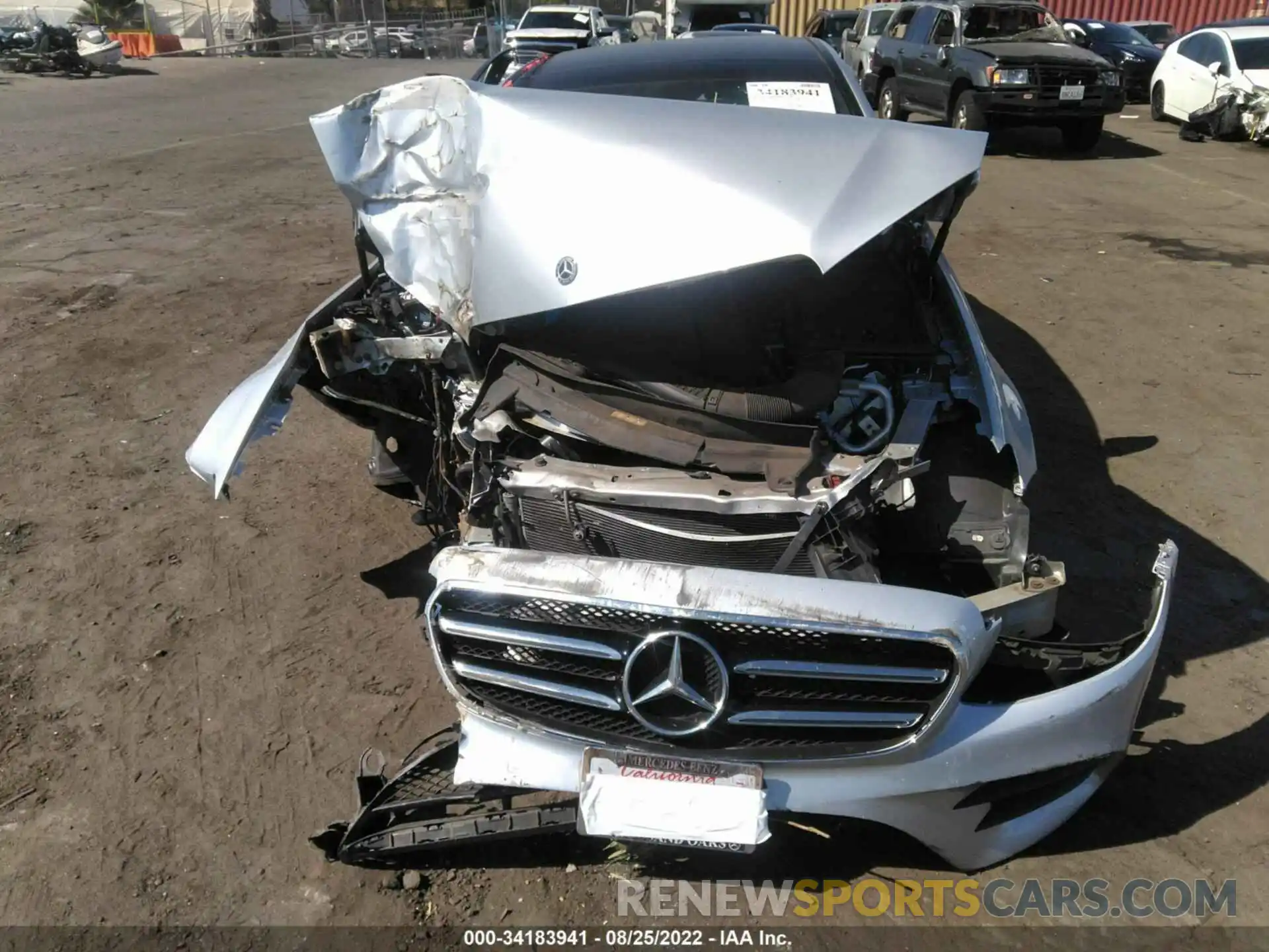 6 Photograph of a damaged car W1KZF8DBXLA817643 MERCEDES-BENZ E-CLASS 2020