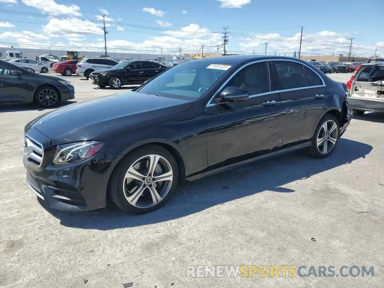 1 Photograph of a damaged car W1KZF8DBXLA848262 MERCEDES-BENZ E-CLASS 2020