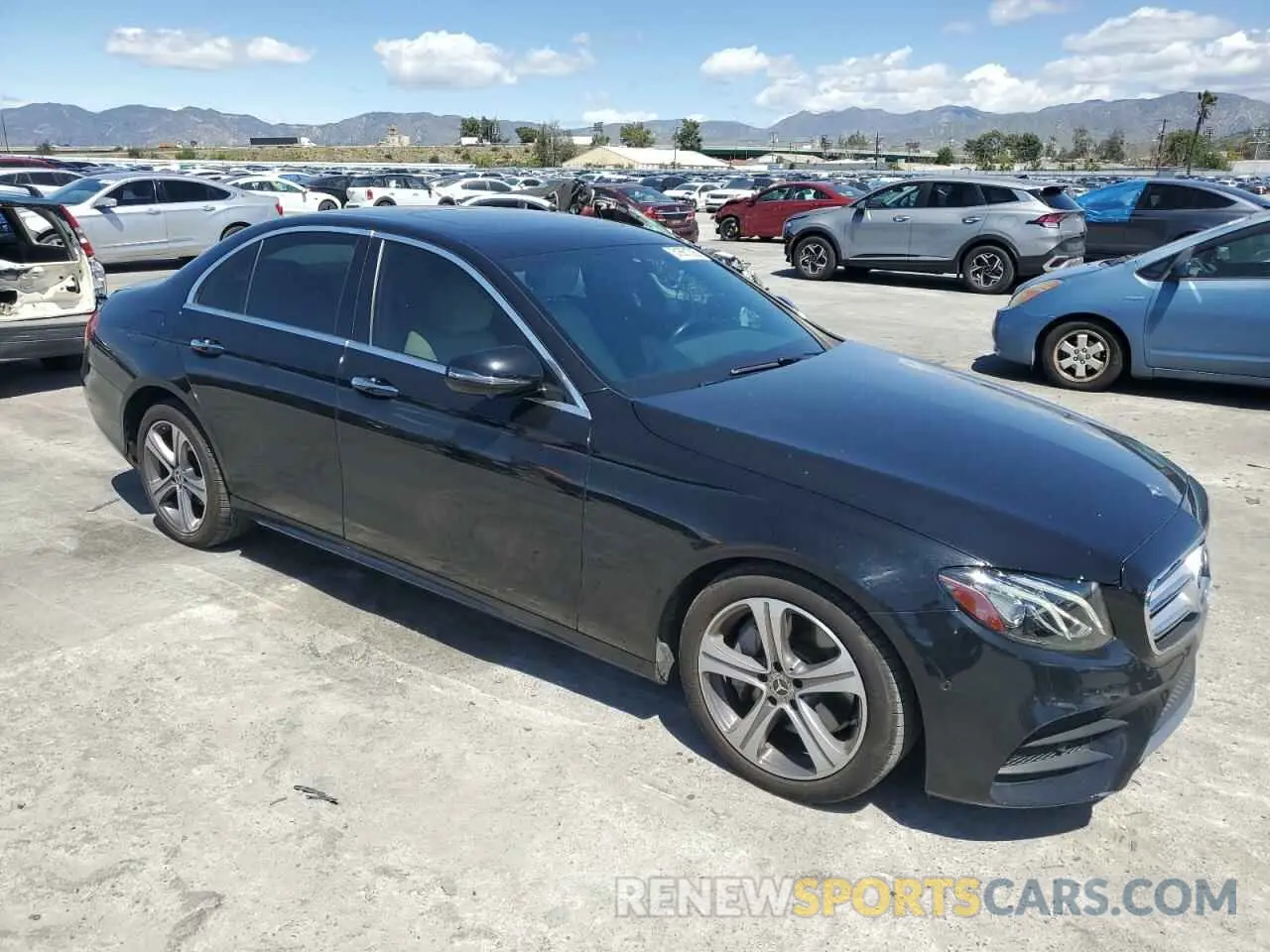 4 Photograph of a damaged car W1KZF8DBXLA848262 MERCEDES-BENZ E-CLASS 2020