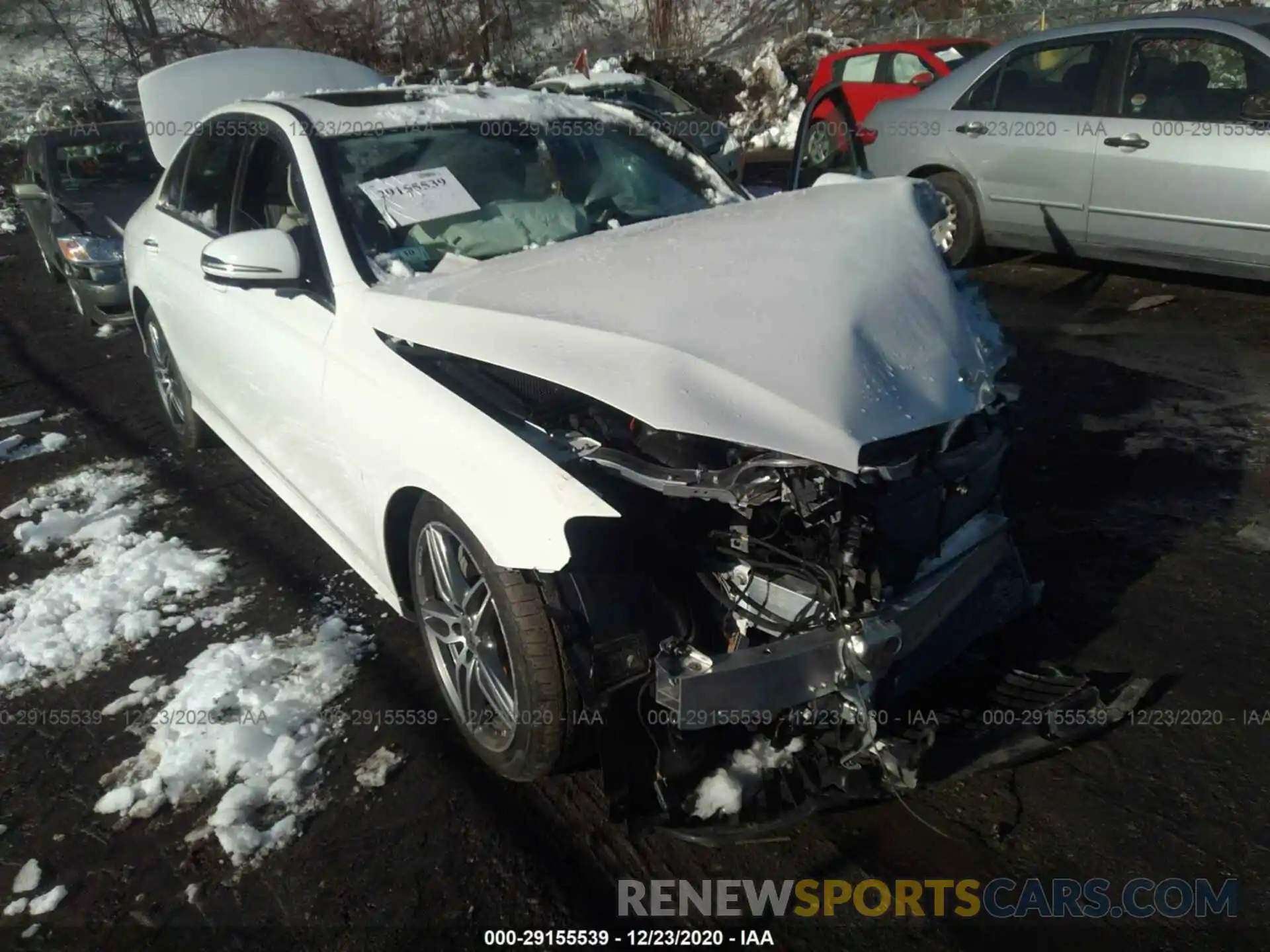 1 Photograph of a damaged car W1KZF8EB0LA832599 MERCEDES-BENZ E-CLASS 2020