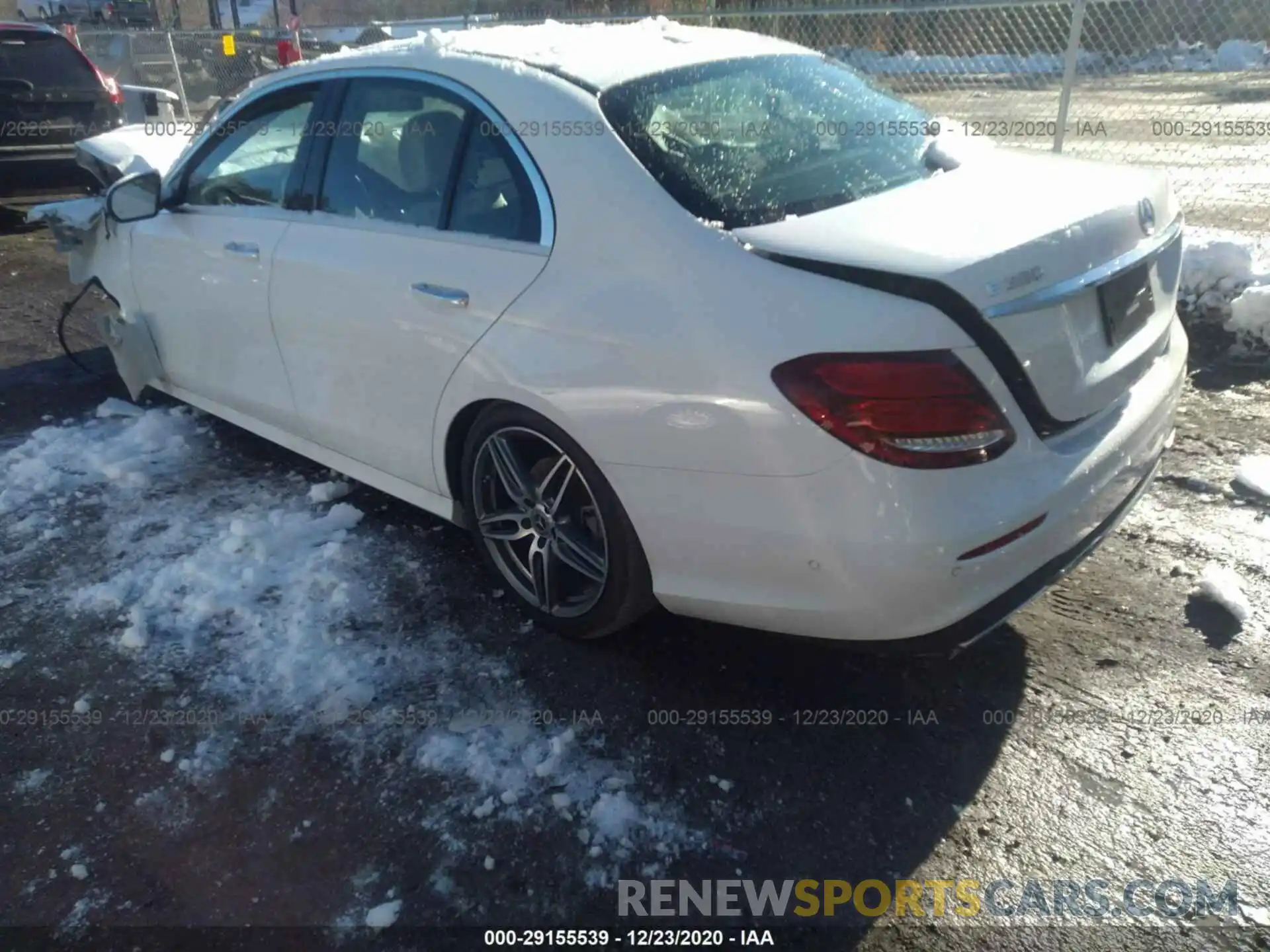 3 Photograph of a damaged car W1KZF8EB0LA832599 MERCEDES-BENZ E-CLASS 2020