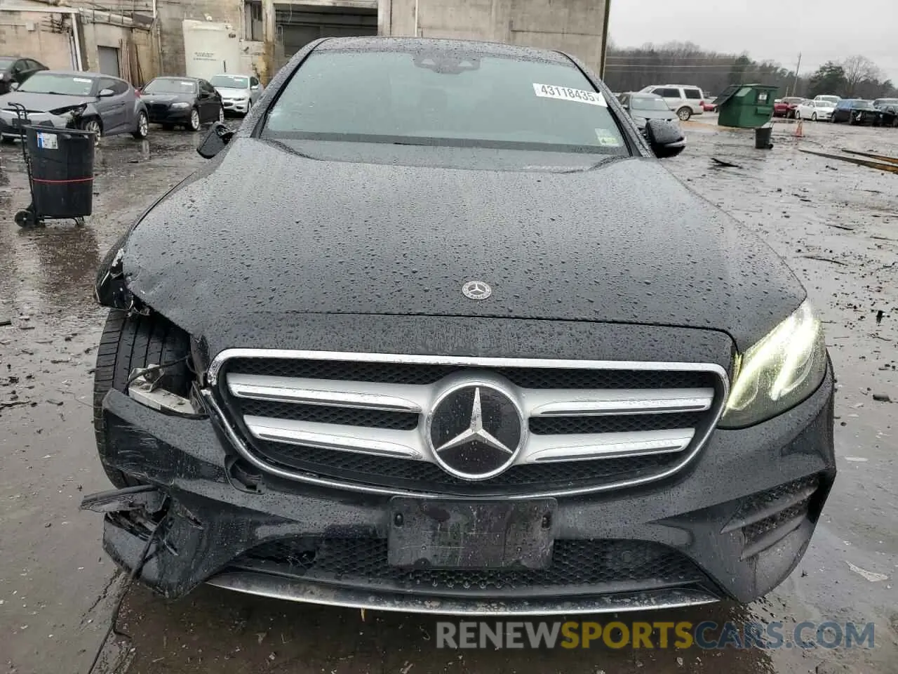 5 Photograph of a damaged car W1KZF8EB3LA823976 MERCEDES-BENZ E-CLASS 2020