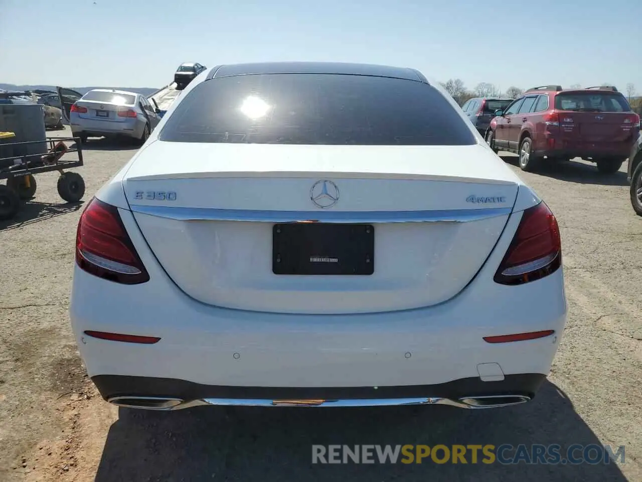 6 Photograph of a damaged car W1KZF8EB3LA831835 MERCEDES-BENZ E-CLASS 2020