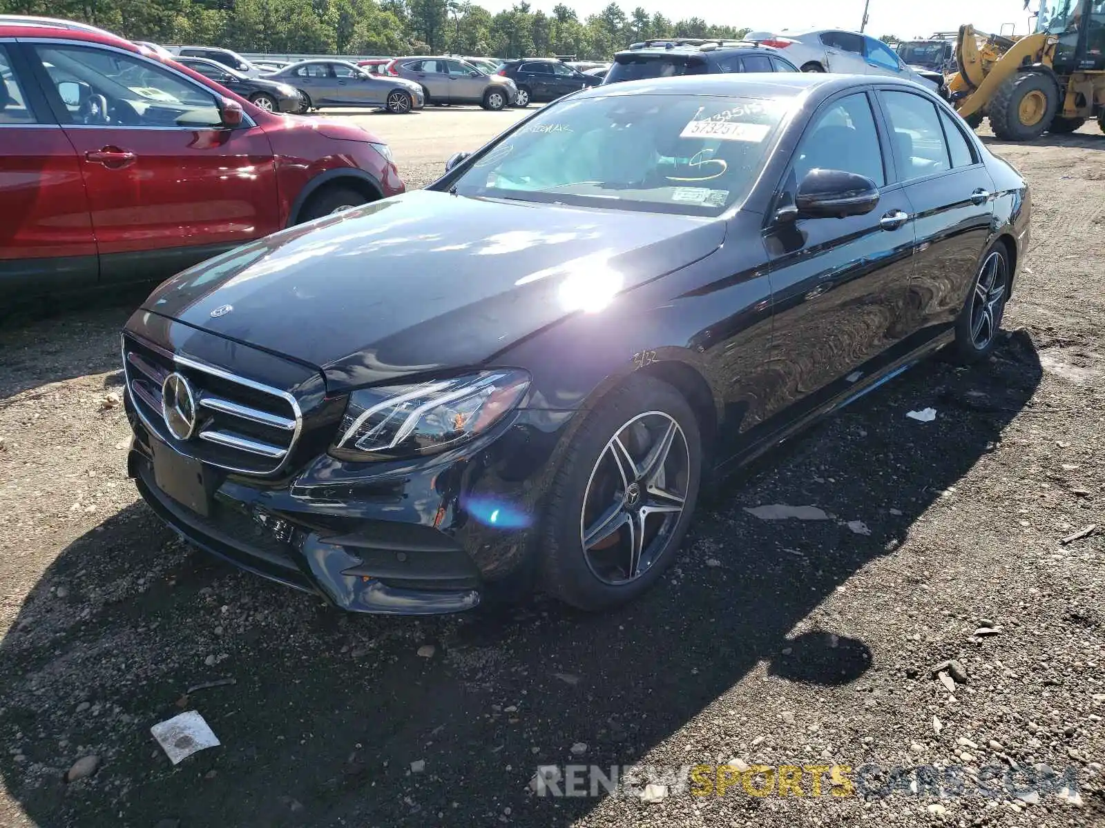 2 Photograph of a damaged car W1KZF8EB4LA810329 MERCEDES-BENZ E-CLASS 2020