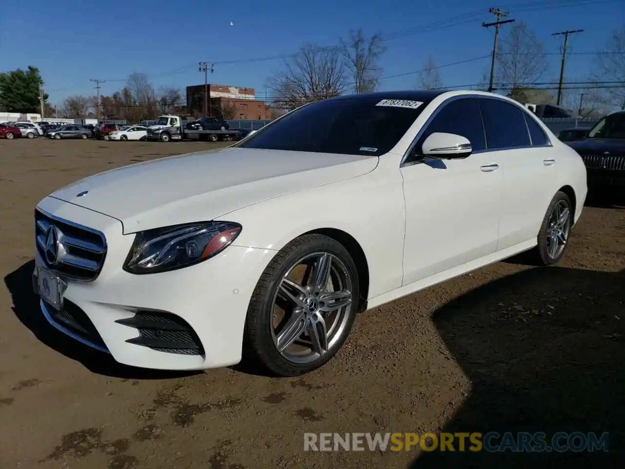 1 Photograph of a damaged car W1KZF8EB5LA808038 MERCEDES-BENZ E-CLASS 2020