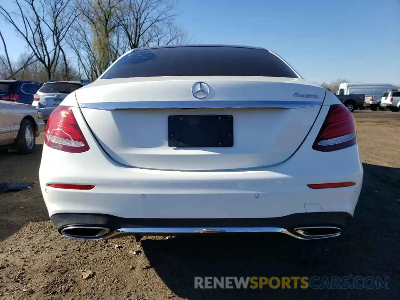 6 Photograph of a damaged car W1KZF8EB5LA808038 MERCEDES-BENZ E-CLASS 2020