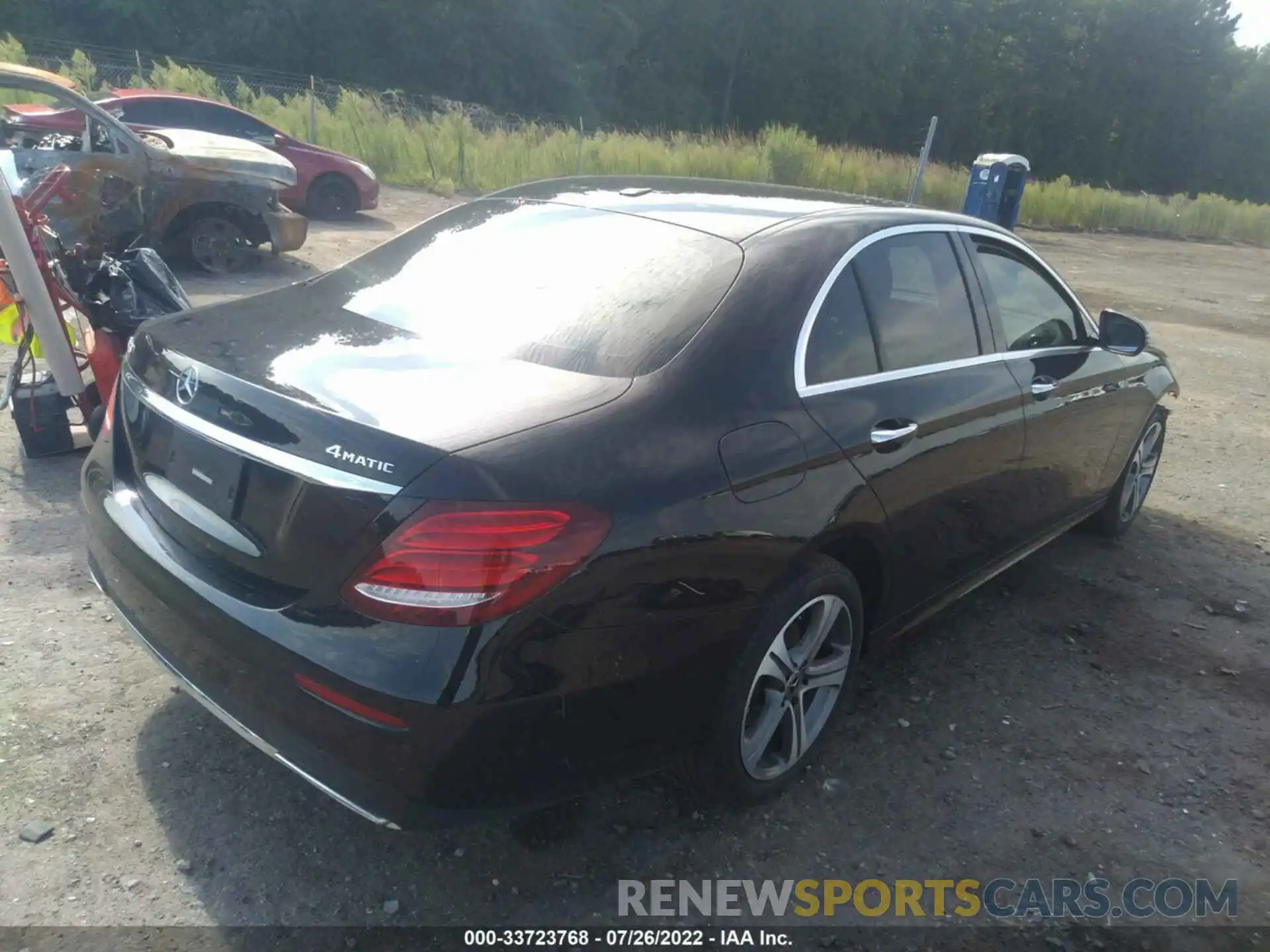 4 Photograph of a damaged car W1KZF8EB5LA825177 MERCEDES-BENZ E-CLASS 2020