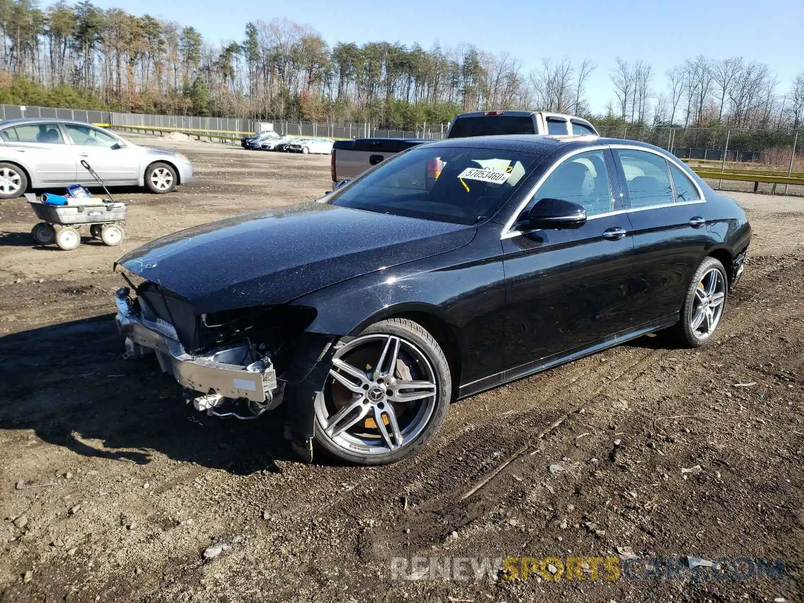 2 Photograph of a damaged car W1KZF8EB8LA824461 MERCEDES-BENZ E CLASS 2020