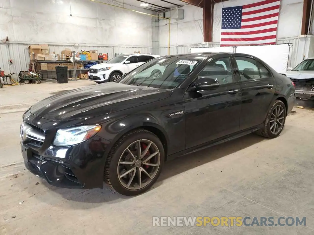 1 Photograph of a damaged car W1KZF8KBXLA823137 MERCEDES-BENZ E-CLASS 2020