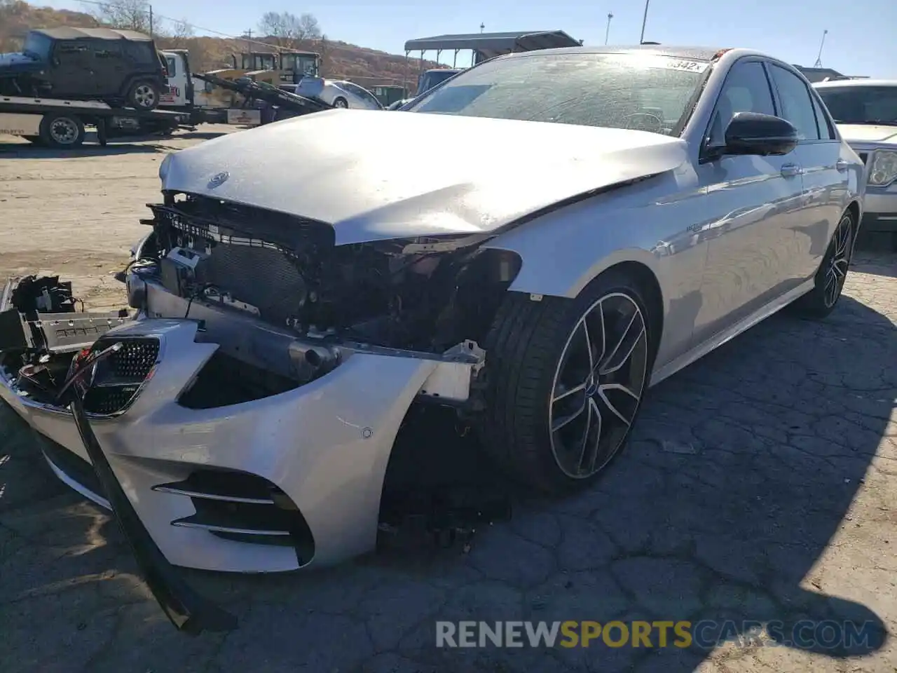 2 Photograph of a damaged car WDDZF6BB7LA723047 MERCEDES-BENZ E-CLASS 2020