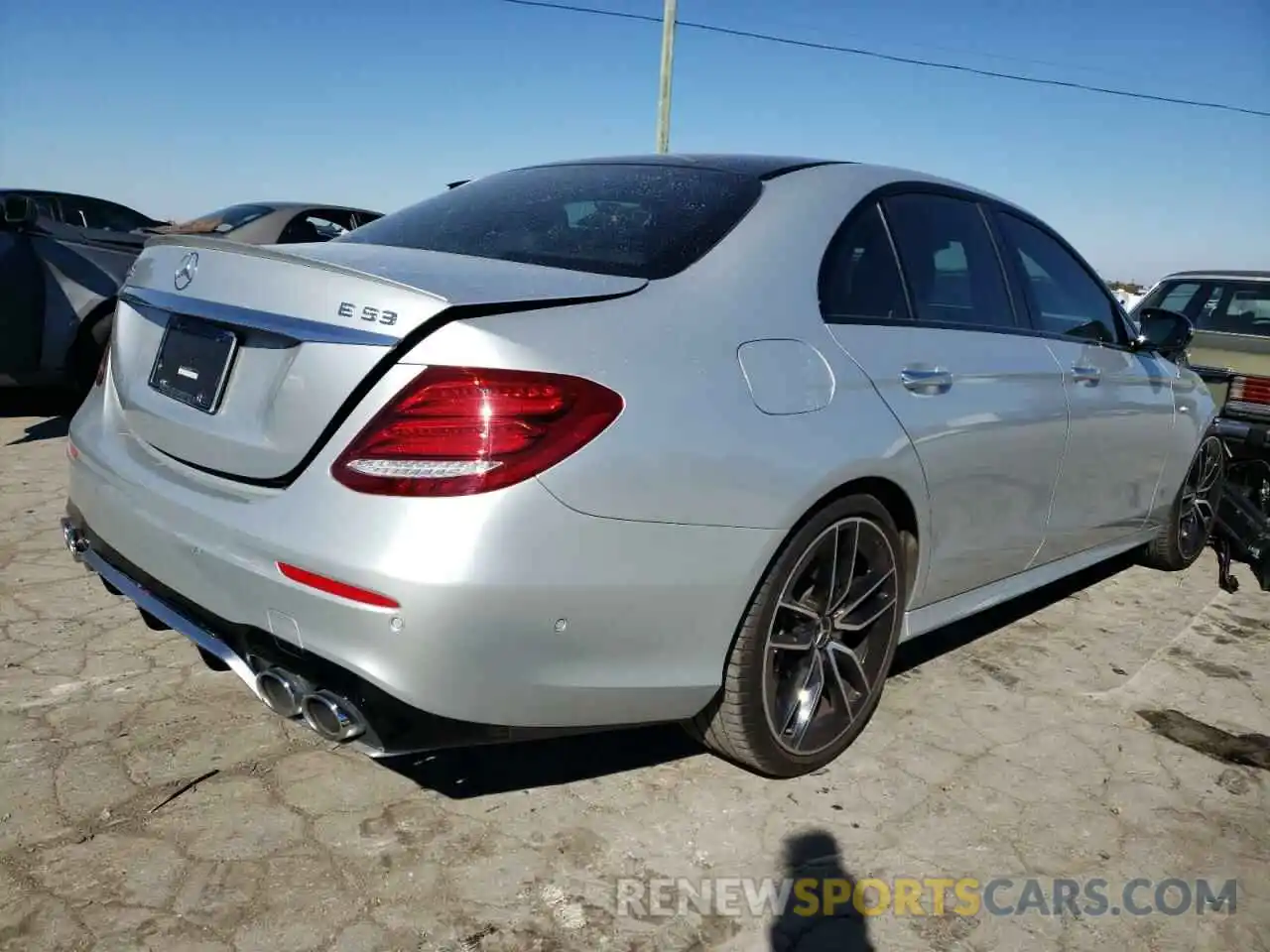 4 Photograph of a damaged car WDDZF6BB7LA723047 MERCEDES-BENZ E-CLASS 2020