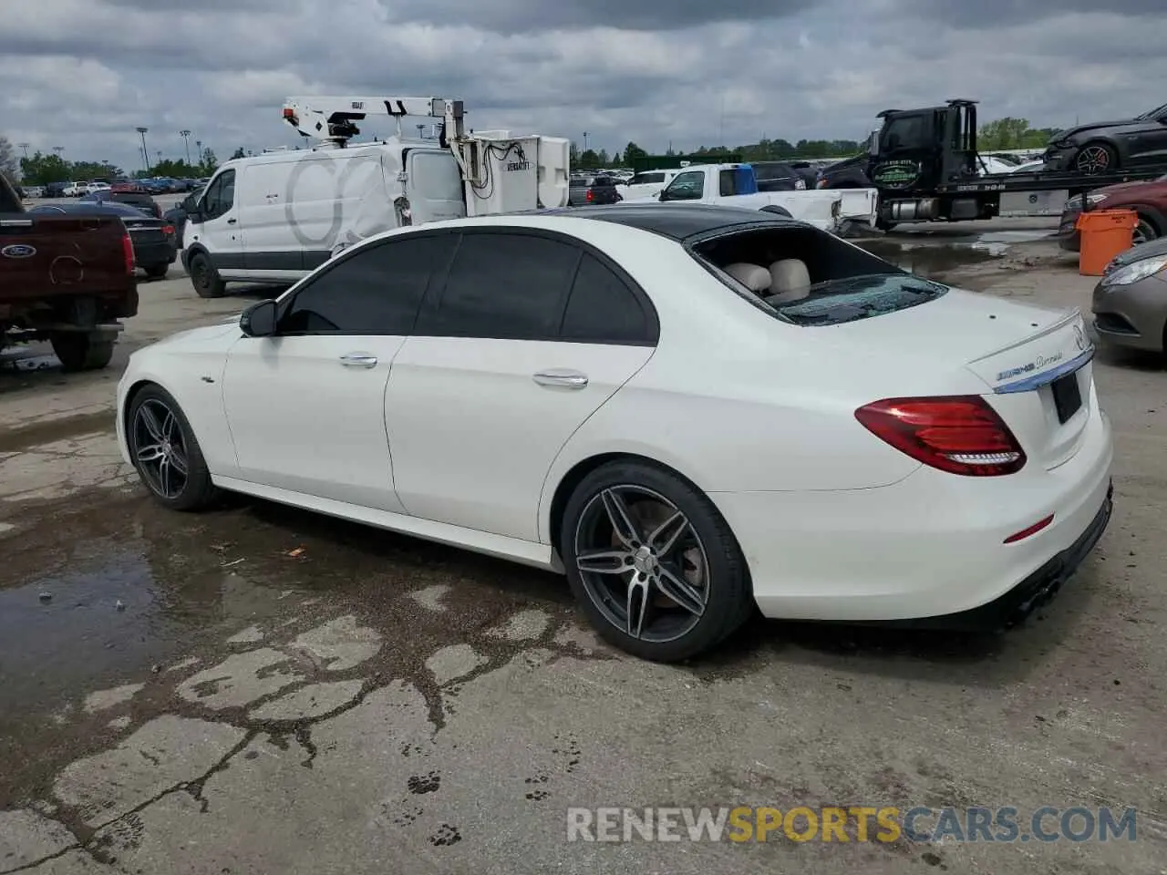 2 Photograph of a damaged car WDDZF6BBXLA712043 MERCEDES-BENZ E-CLASS 2020